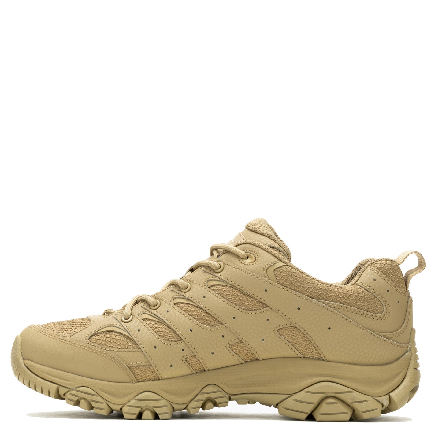 Peltz Shoes Men's Merrell Moab 3 Low Tactical Work Shoe Dark Coyote J004115