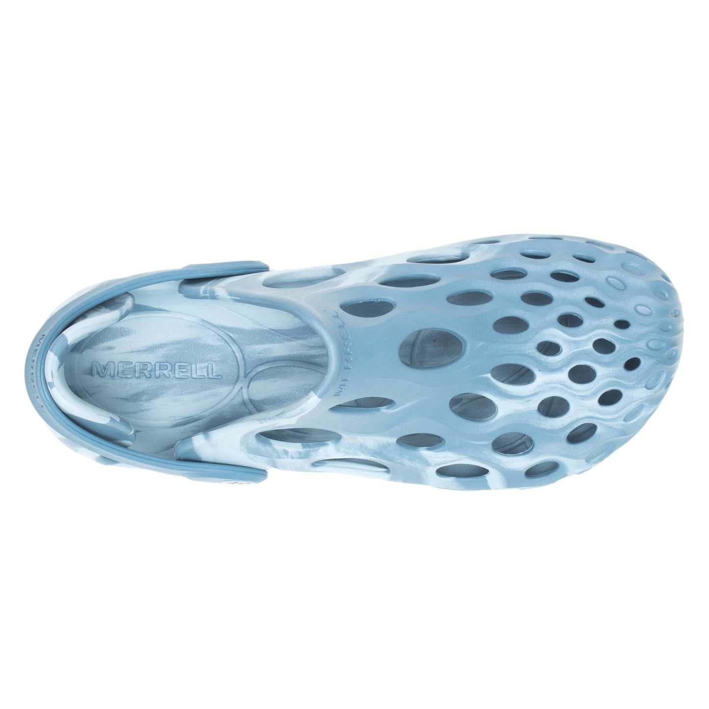 Peltz Shoes Women's Merrell Hydro Moc Water Shoe STONEWASH J004248