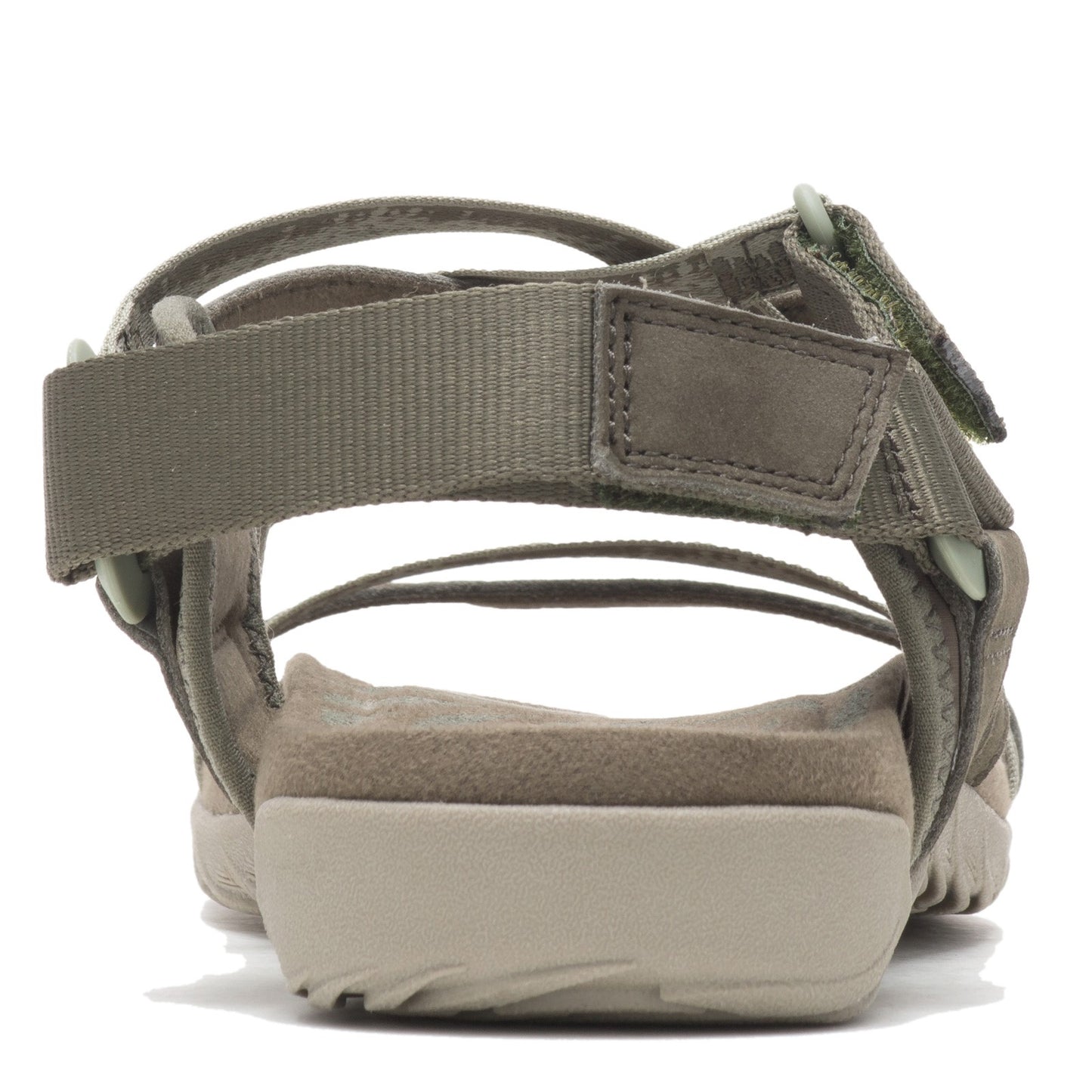 Peltz Shoes Women's Merrell Terran Cush 3 Lattice Sandal OLIVE J004570