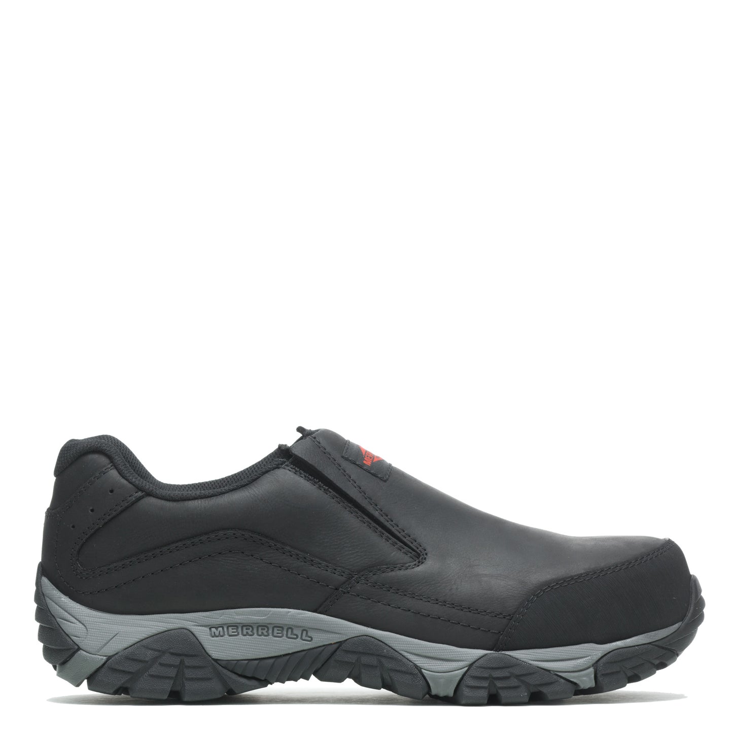 Peltz Shoes Men's Merrell Moab Adventure Moc Carbon Fiber Slip-On BLACK J004639