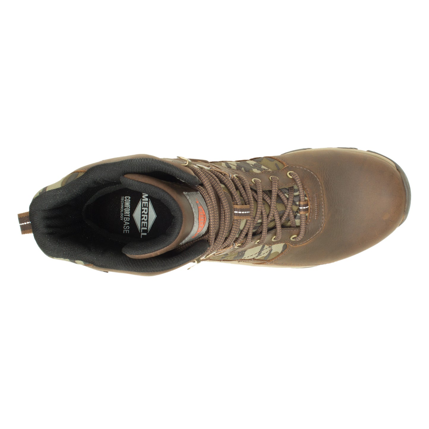 Peltz Shoes Men's Merrell Moab 2 Timber 8in Waterproof Boot CAMO J004647