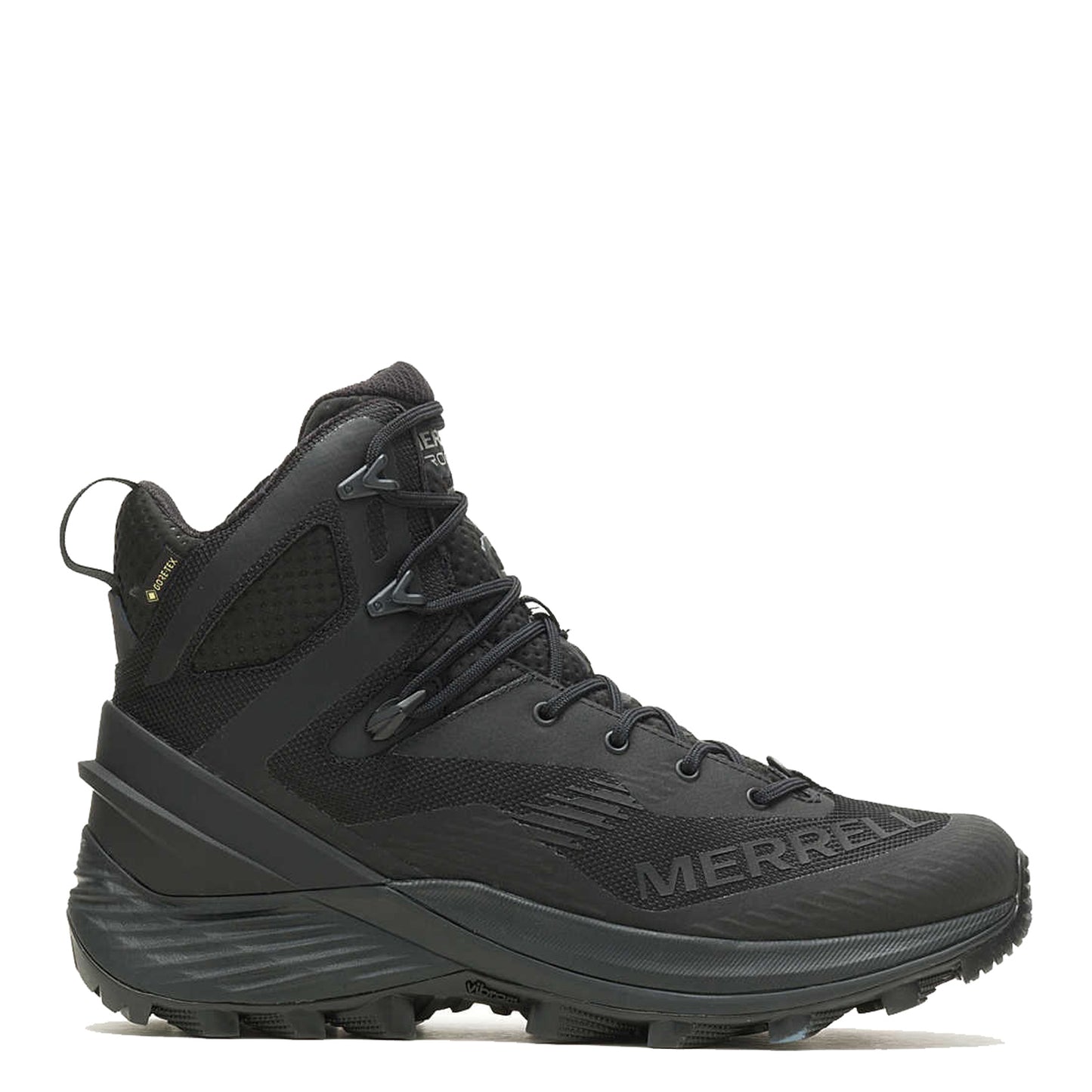 Peltz Shoes Men's Merrell Rogue Tactical GORE-TEX Boot Black J005251