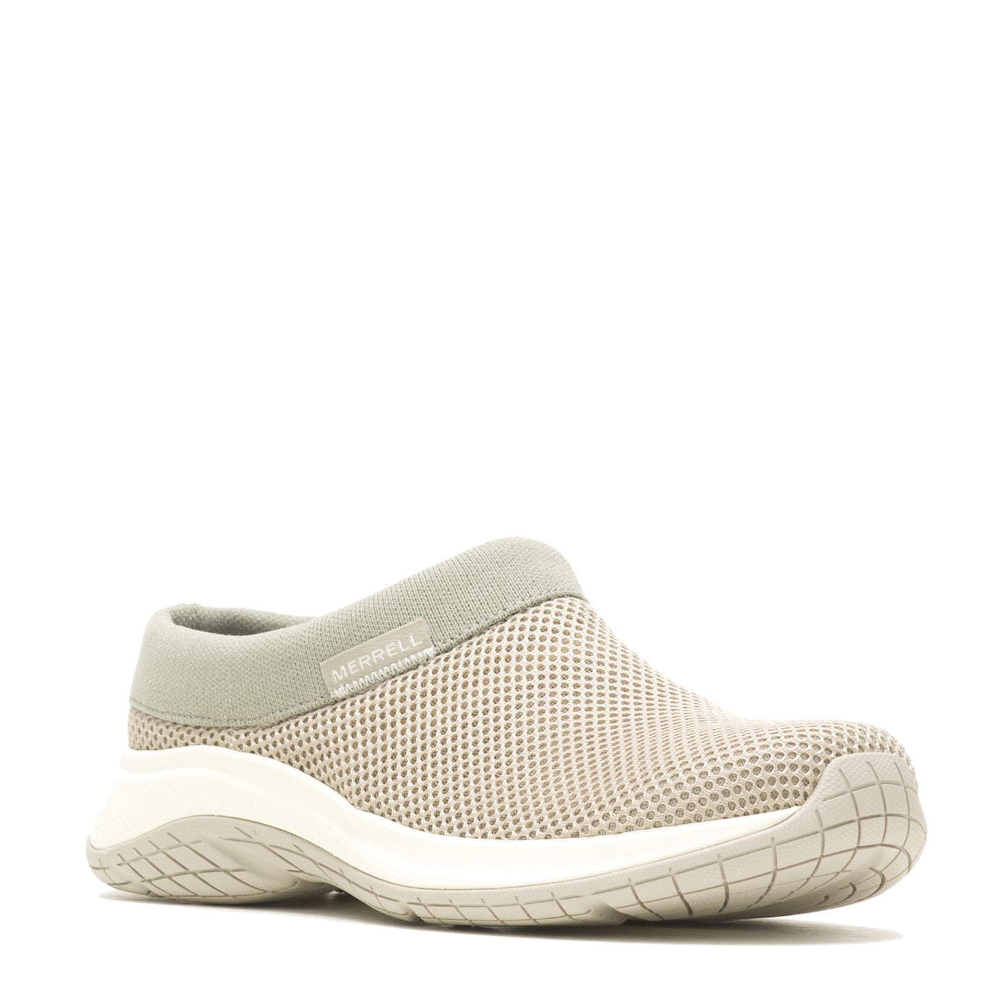 Peltz Shoes Women's Merrell Encore Breeze 5 Clog Aluminum J005510