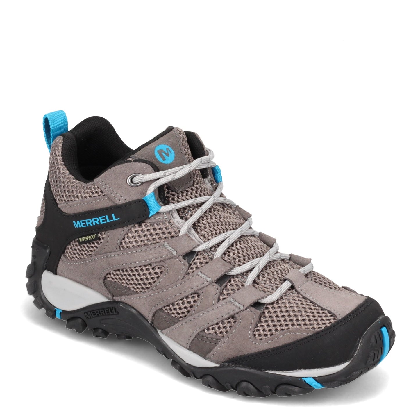 Peltz Shoes Women's Merrell Alverstone Mid Hiking Boot CHARCOAL J036278