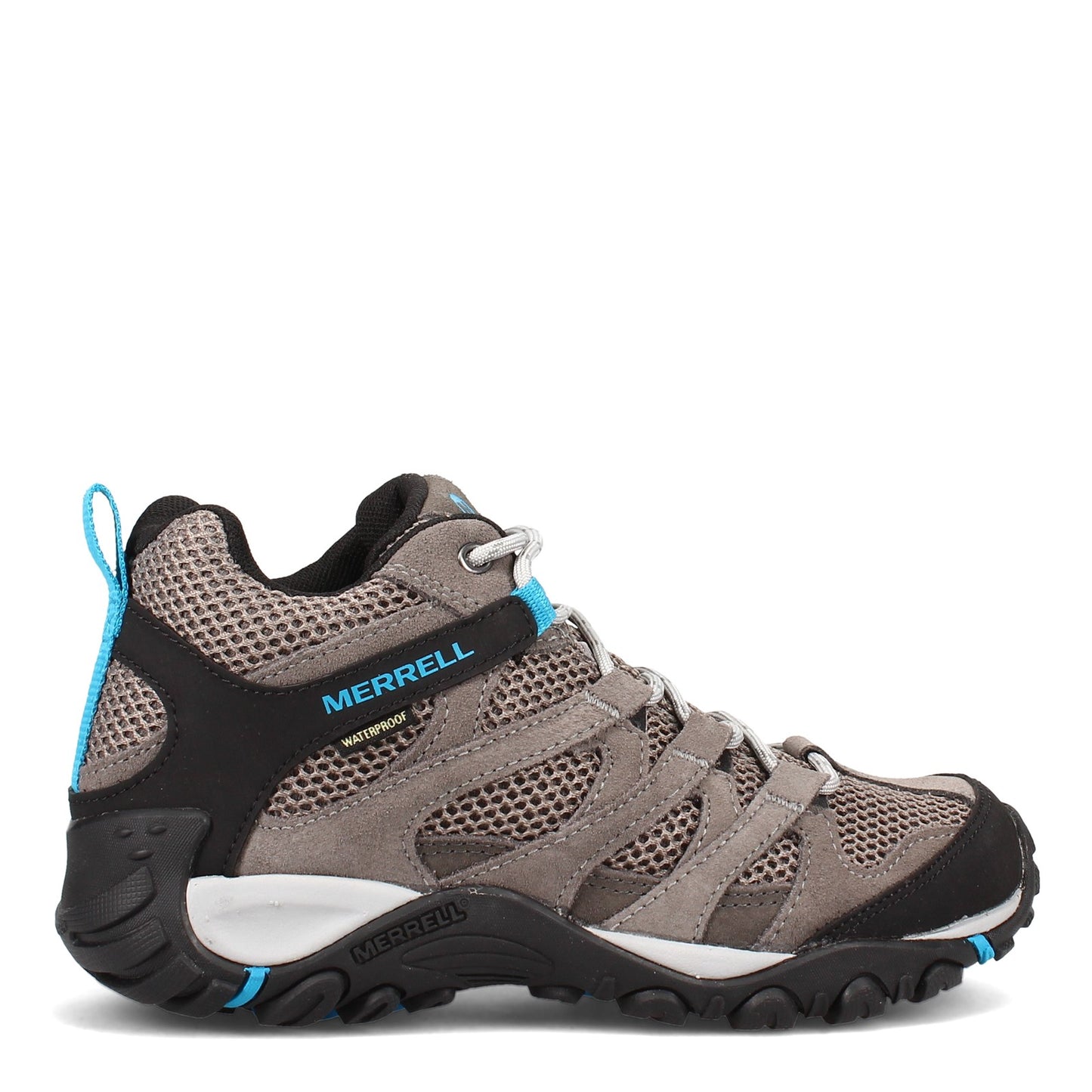 Peltz Shoes Women's Merrell Alverstone Mid Hiking Boot CHARCOAL J036278