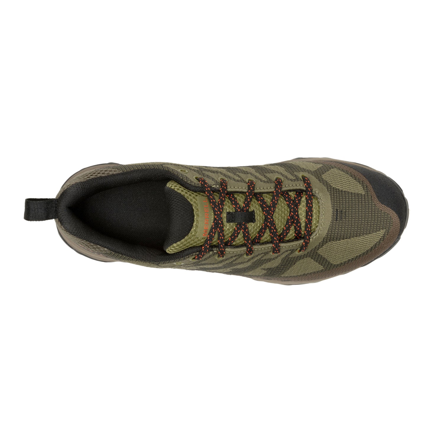 Peltz Shoes Men's Merrell Speed Eco Waterproof Hiking Shoe Avocado Kangaroo J037003