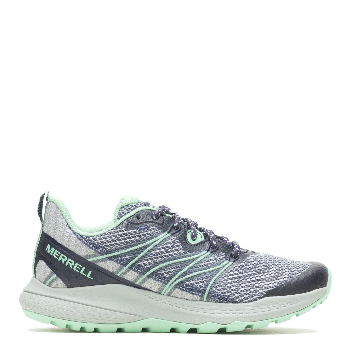 Peltz Shoes Women's Merrell Bravada 2 Breeze Hiking Shoe ROCK NAVY J037360