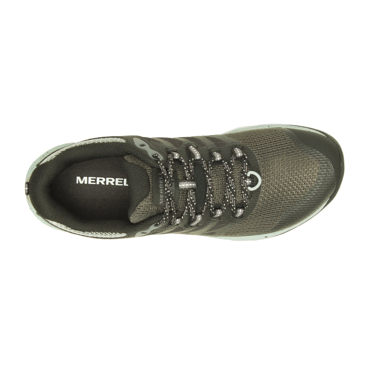 Peltz Shoes Women's Merrell Antora 3 Trail Running Shoe BLACK J067590