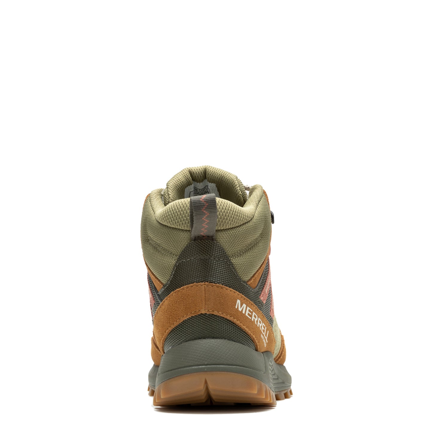 Peltz Shoes Women's Merrell Wildwood Mid Leather WP Boot Forest J068102