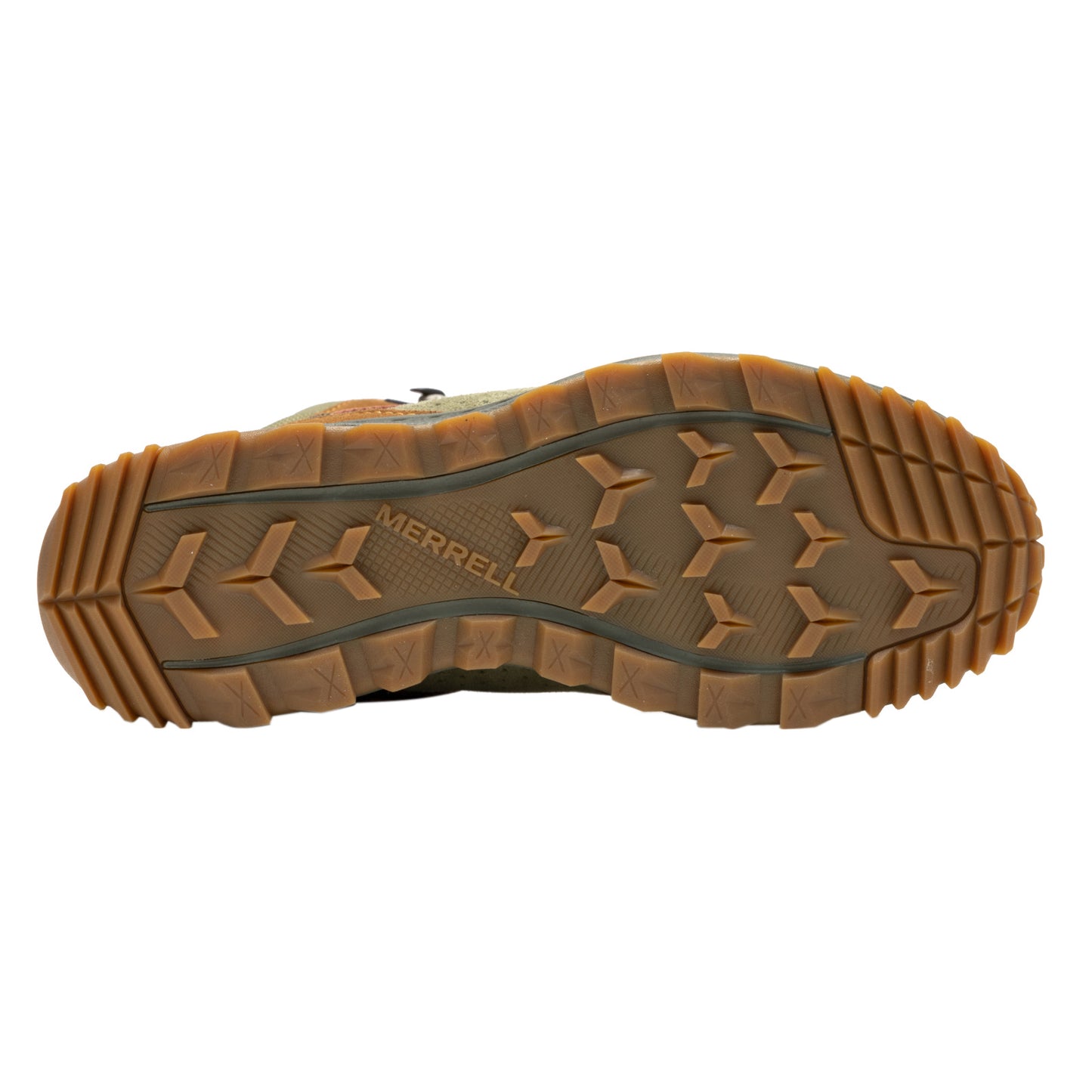 Peltz Shoes Women's Merrell Wildwood Mid Leather WP Boot Forest J068102