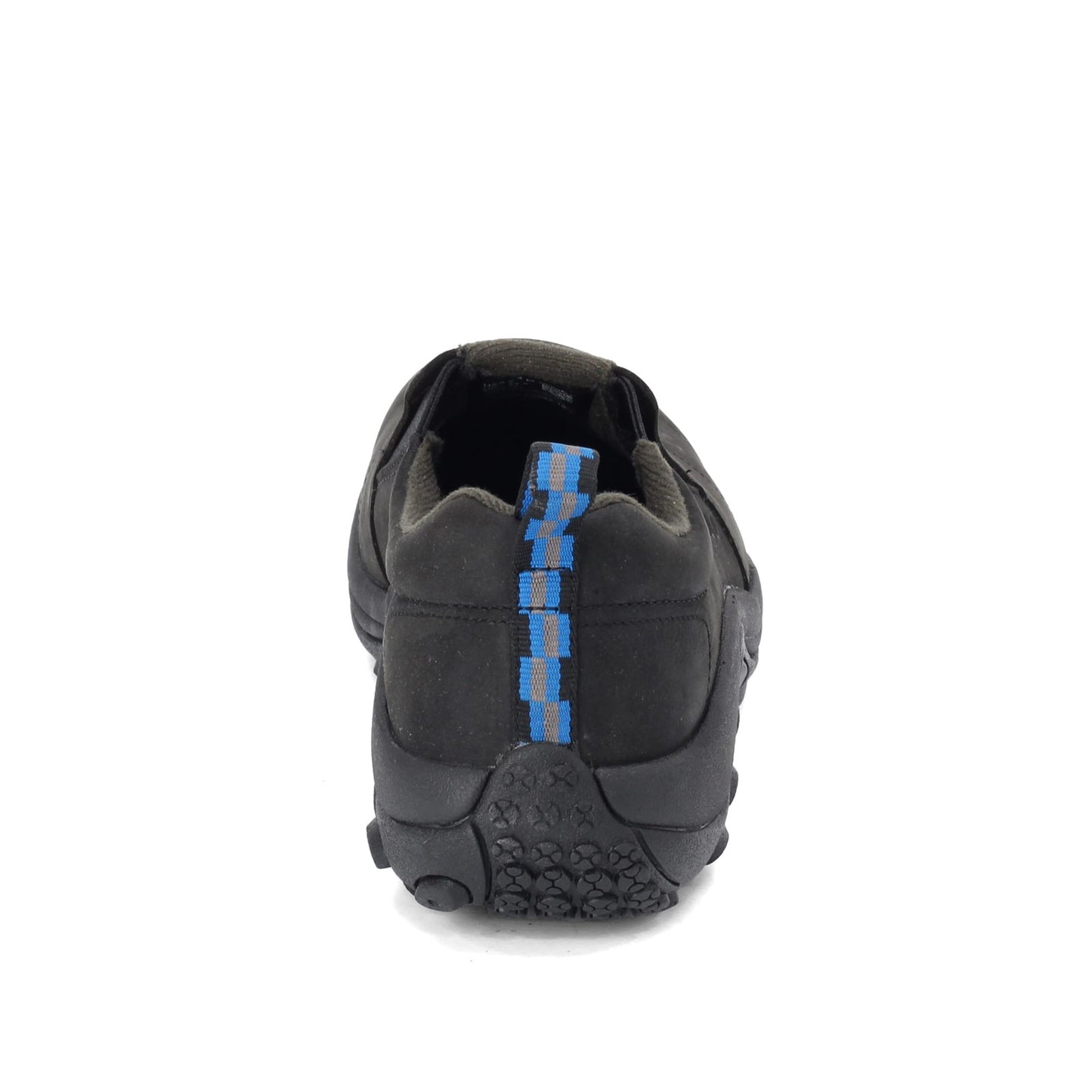 Peltz Shoes Men's Merrell Jungle Moc Leather SR Work Shoe BLACK J099321