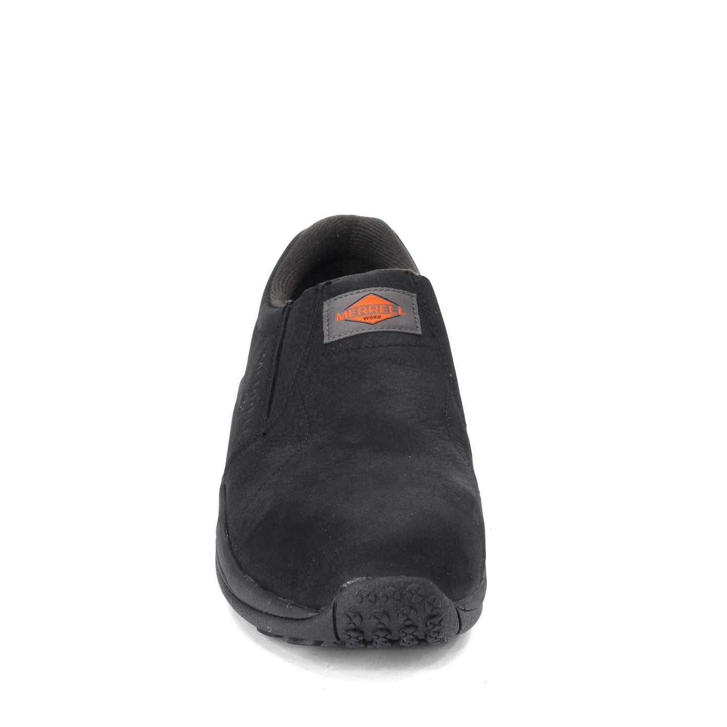 Peltz Shoes Men's Merrell Jungle Moc Static Dissipative Work Shoe BLACK J099379