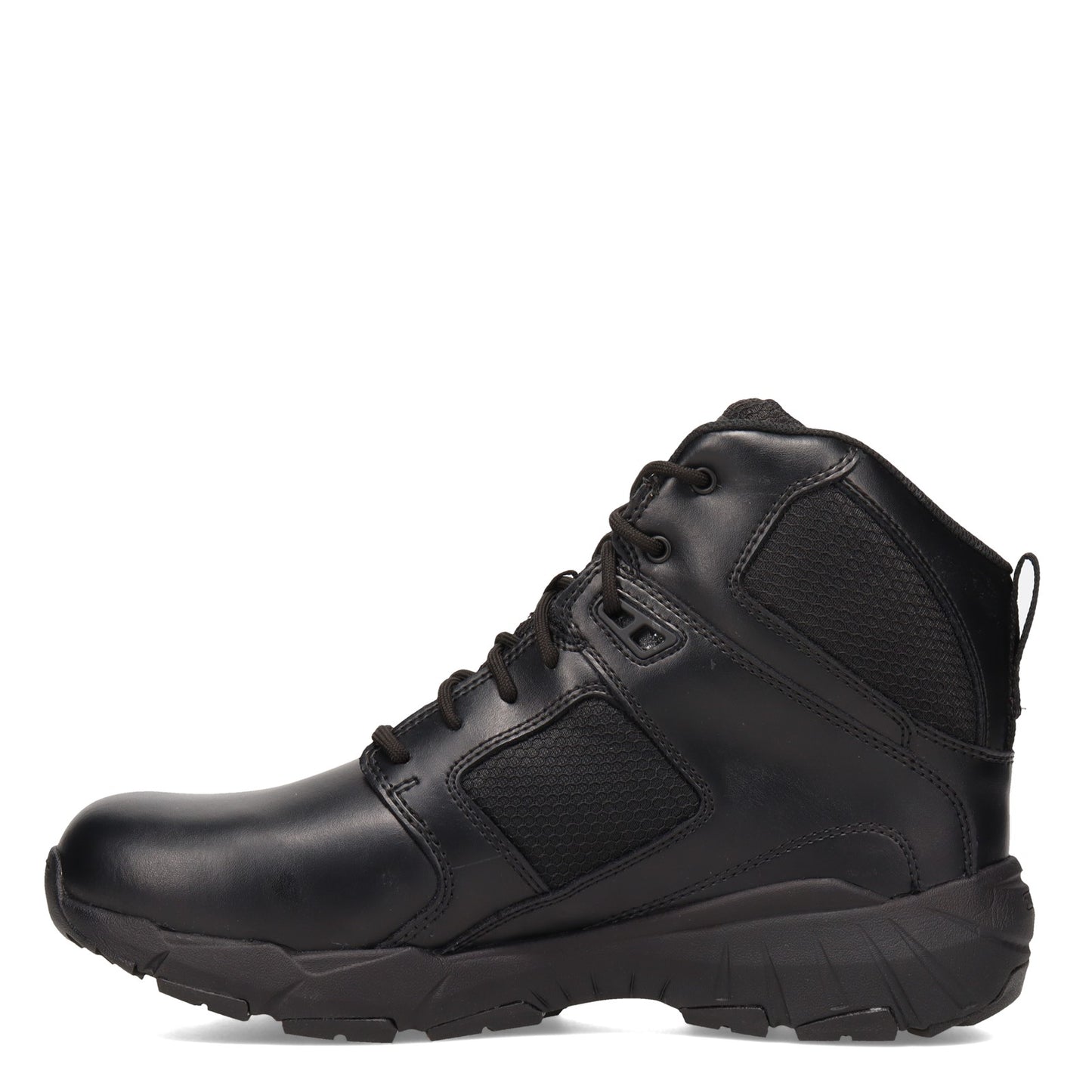 Peltz Shoes Men's Merrell Work Fullbench Tactical Mid Work Boot BLACK J099439