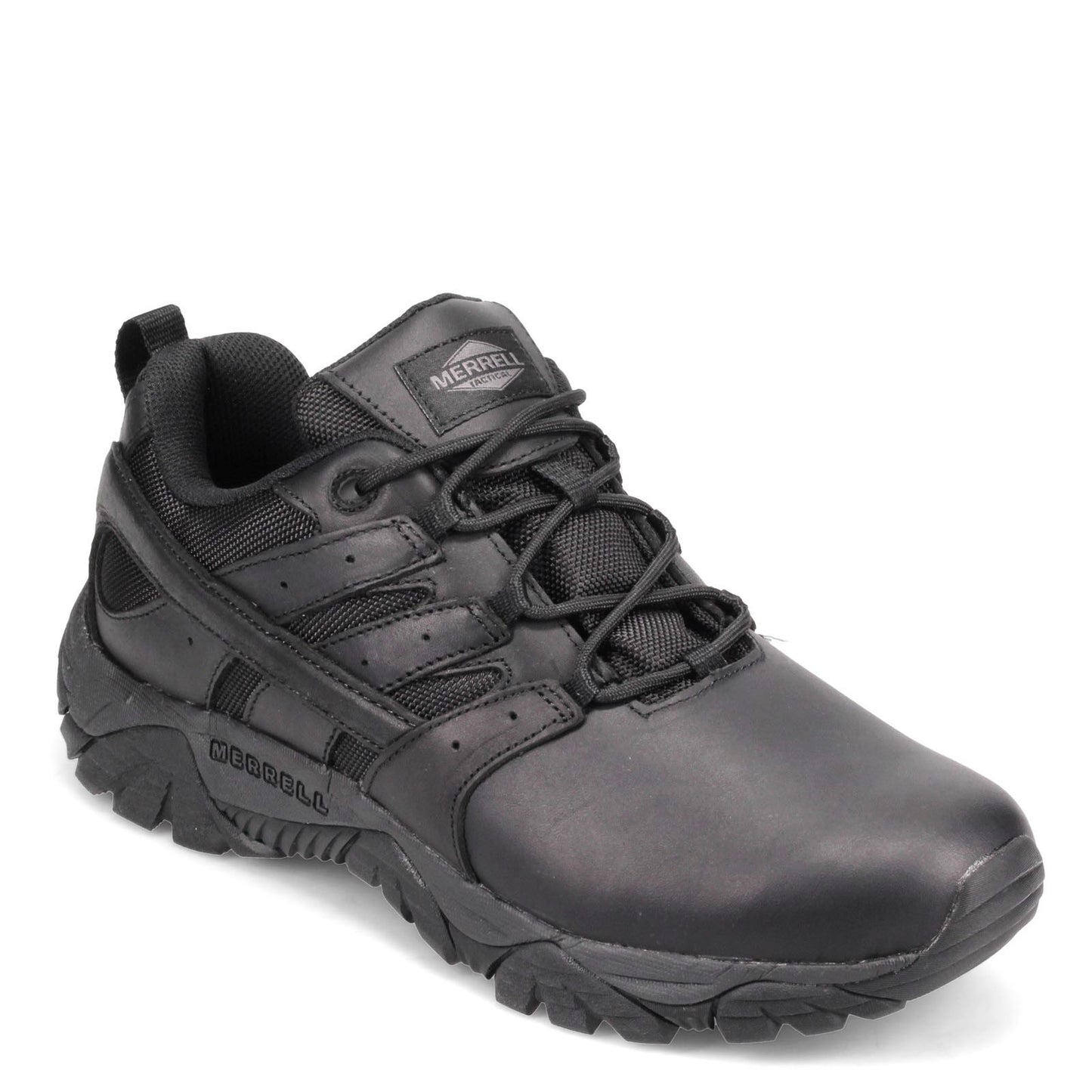 Peltz Shoes Men's Merrell Moab 2 Tactical Response Shoe - Wide Width BLACK J099501W