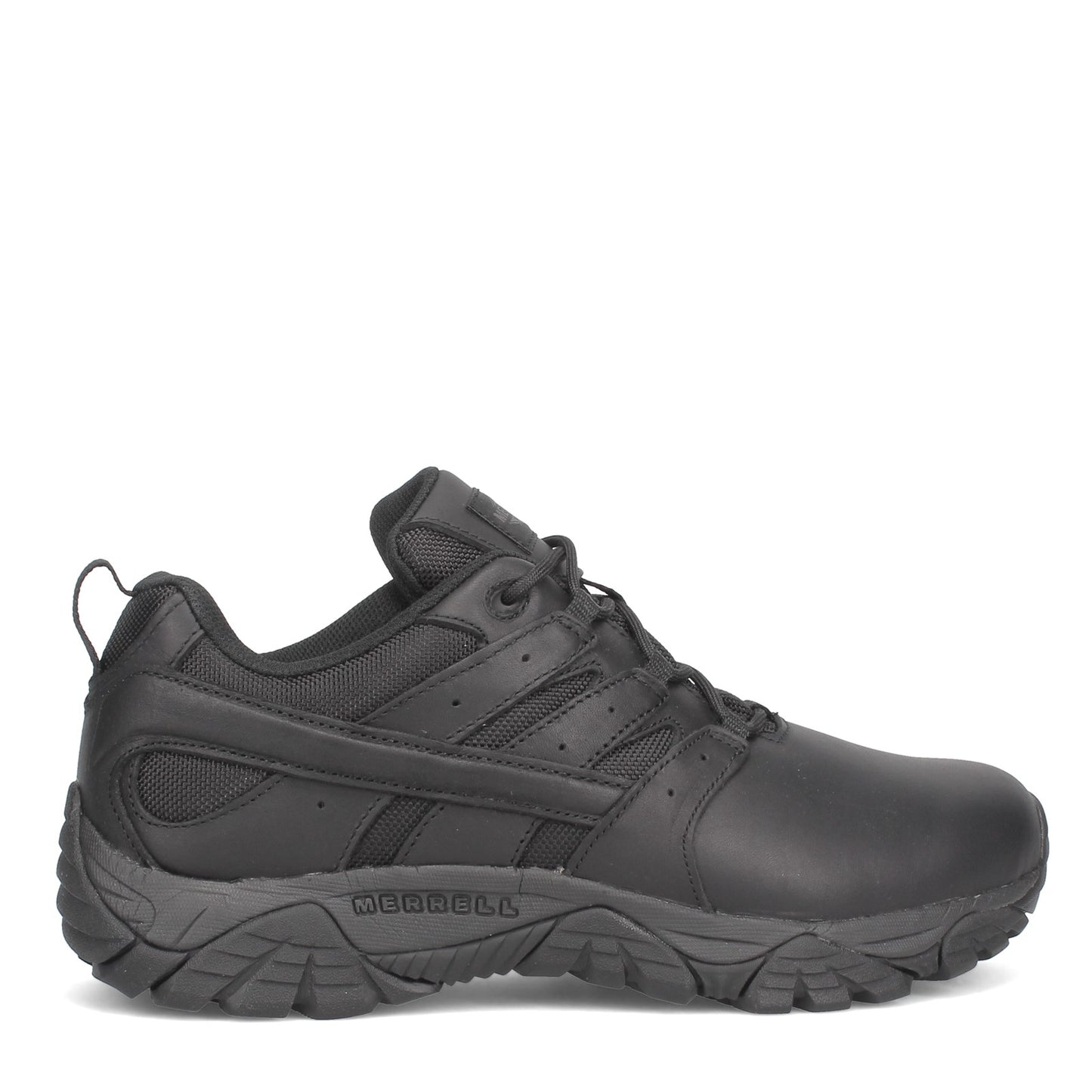 Peltz Shoes Men's Merrell Moab 2 Tactical Response Shoe BLACK J099501