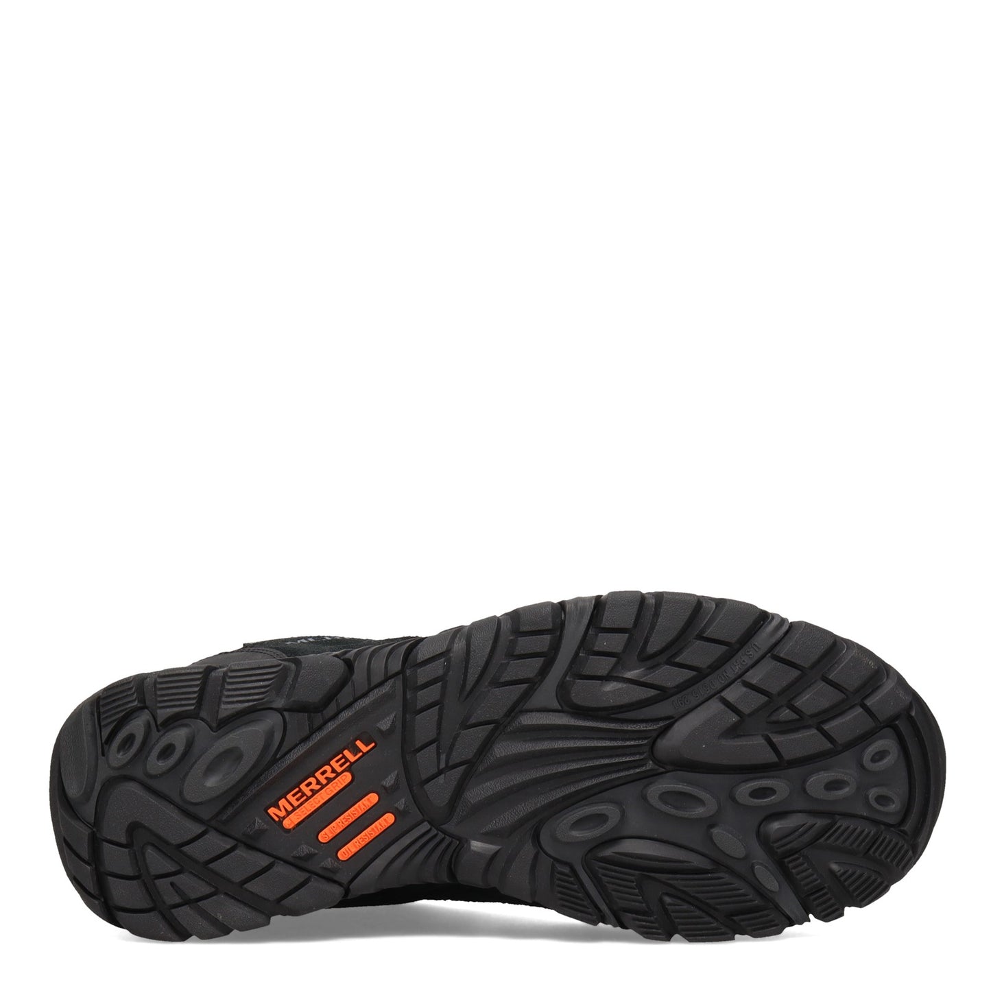 Peltz Shoes Men's Merrell Moab Onset Low Waterproof Comp Toe Work Shoe BLACK J099503