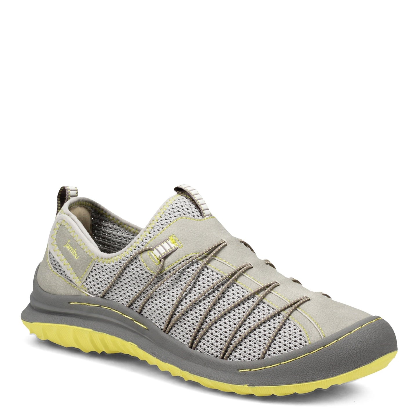 Peltz Shoes Women's Jambu Spirit Too Eco Vegan Trail Shoe LIGHT GREY J1SPT65