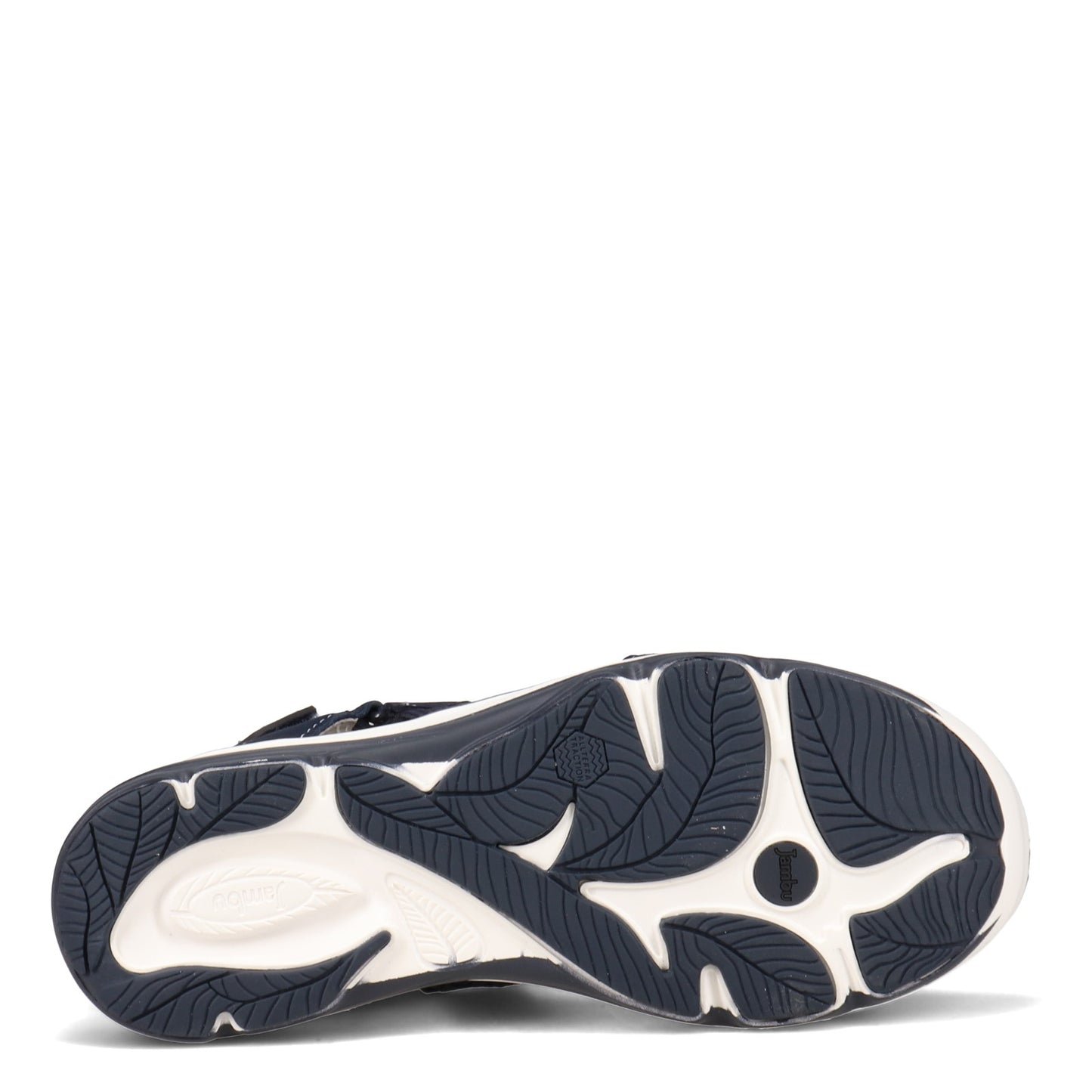 Peltz Shoes Women's Jambu St. Tropez Sandal NAVY J1STZ73