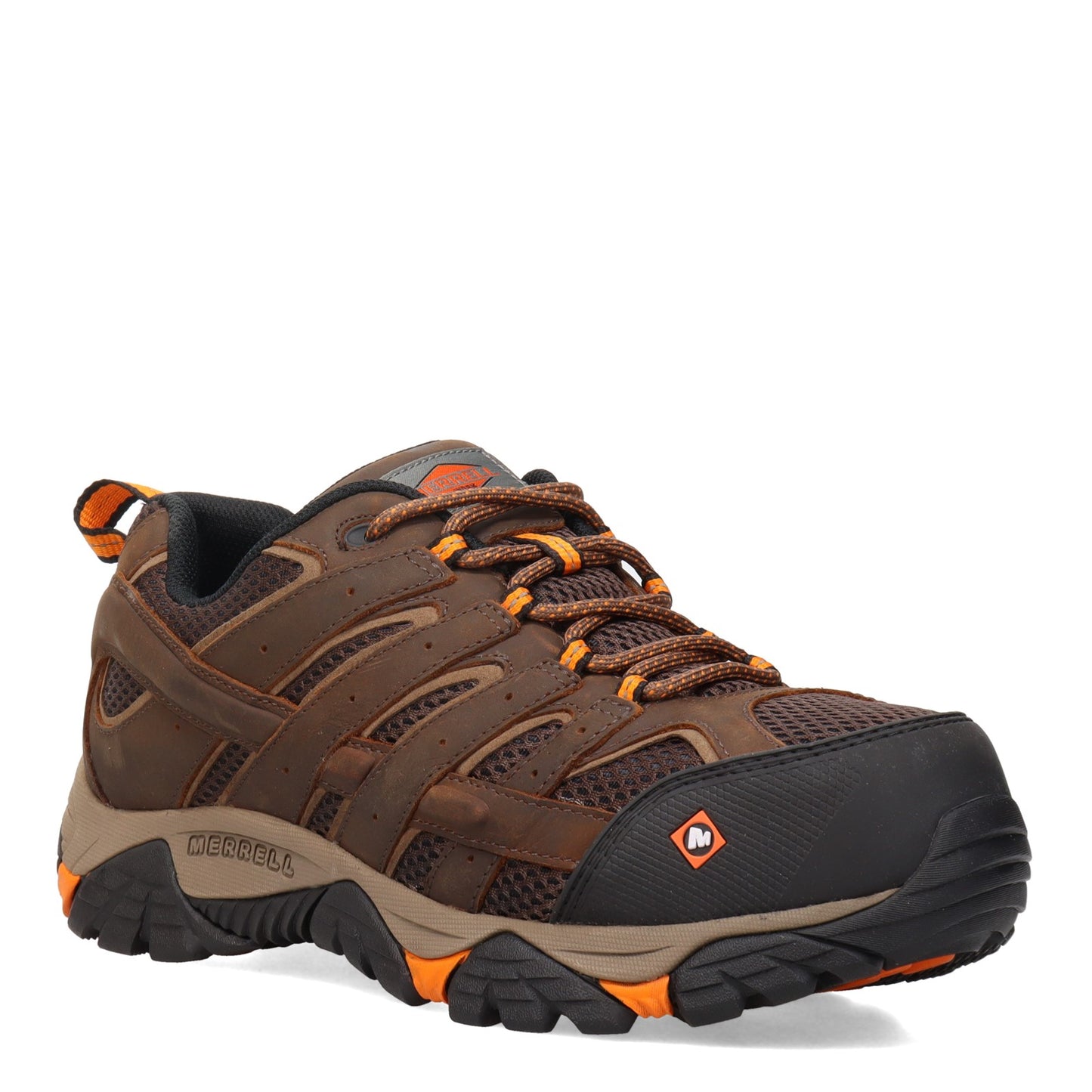 Peltz Shoes Men's Merrell Moab Vertex Vent Comp Toe - Wide Width CLAY J11119W