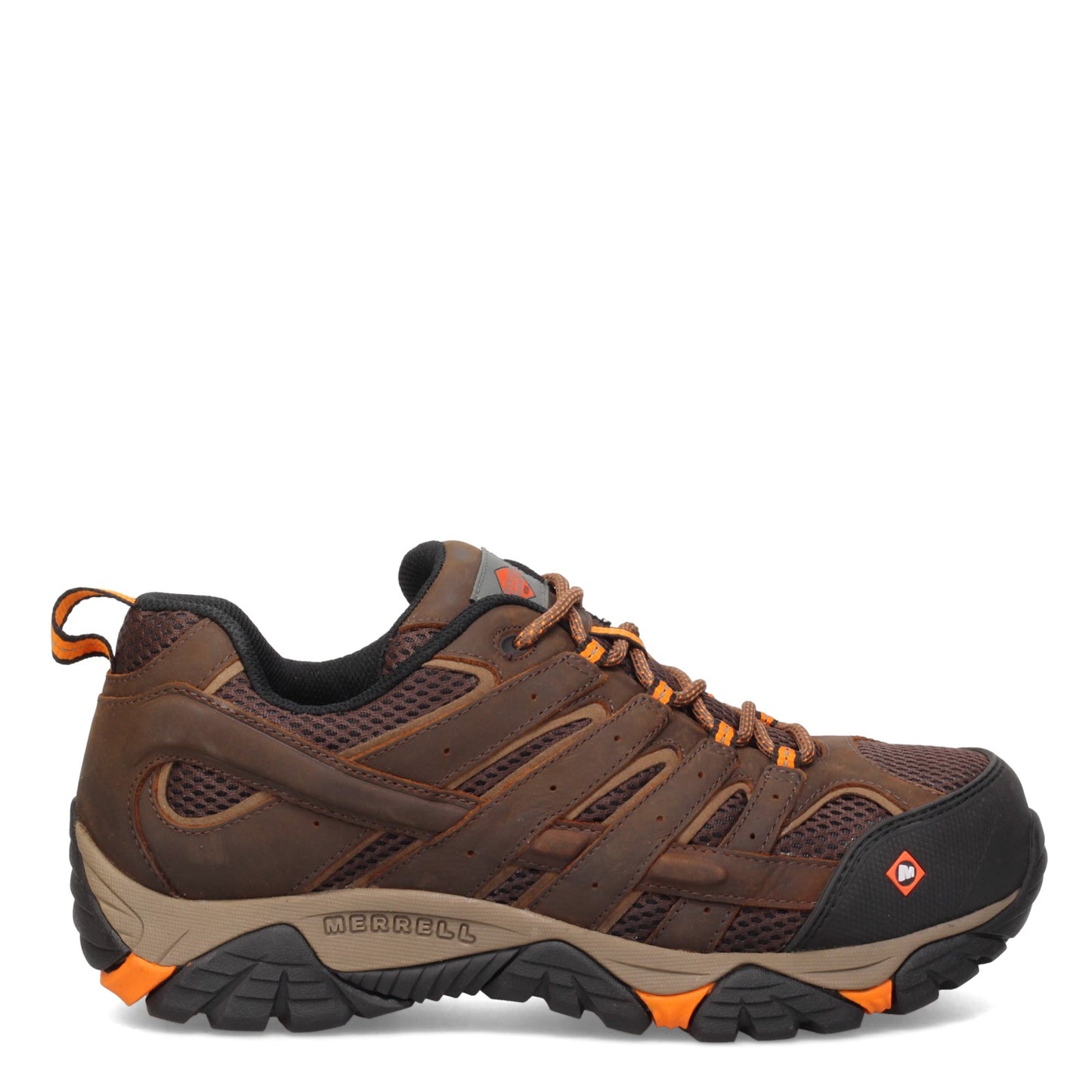 Peltz Shoes Men's Merrell Moab Vertex Vent Comp Toe - Wide Width CLAY J11119W