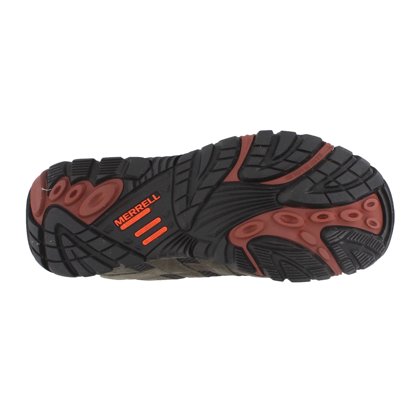 Peltz Shoes Men's Merrell Moab Vertex Vent Comp Toe PEWTER J11121