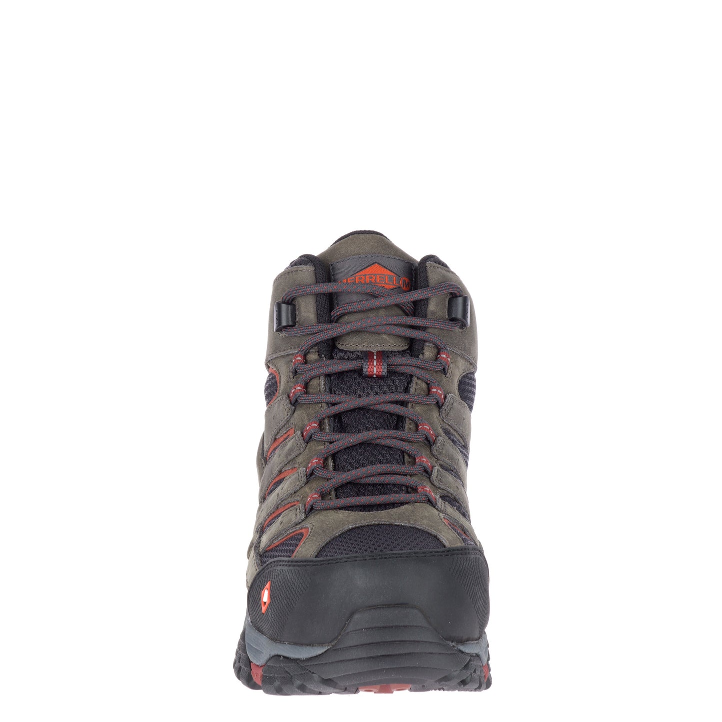 Peltz Shoes Men's Merrell Moab Vertex Mid Waterproof Comp Toe PEWTER J11515