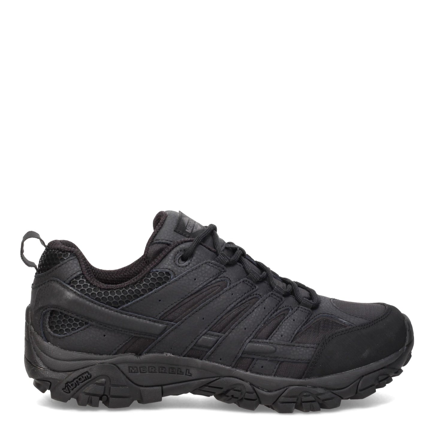 Peltz Shoes Men's Merrell Moab 2 Tactical Low BLACK J15861
