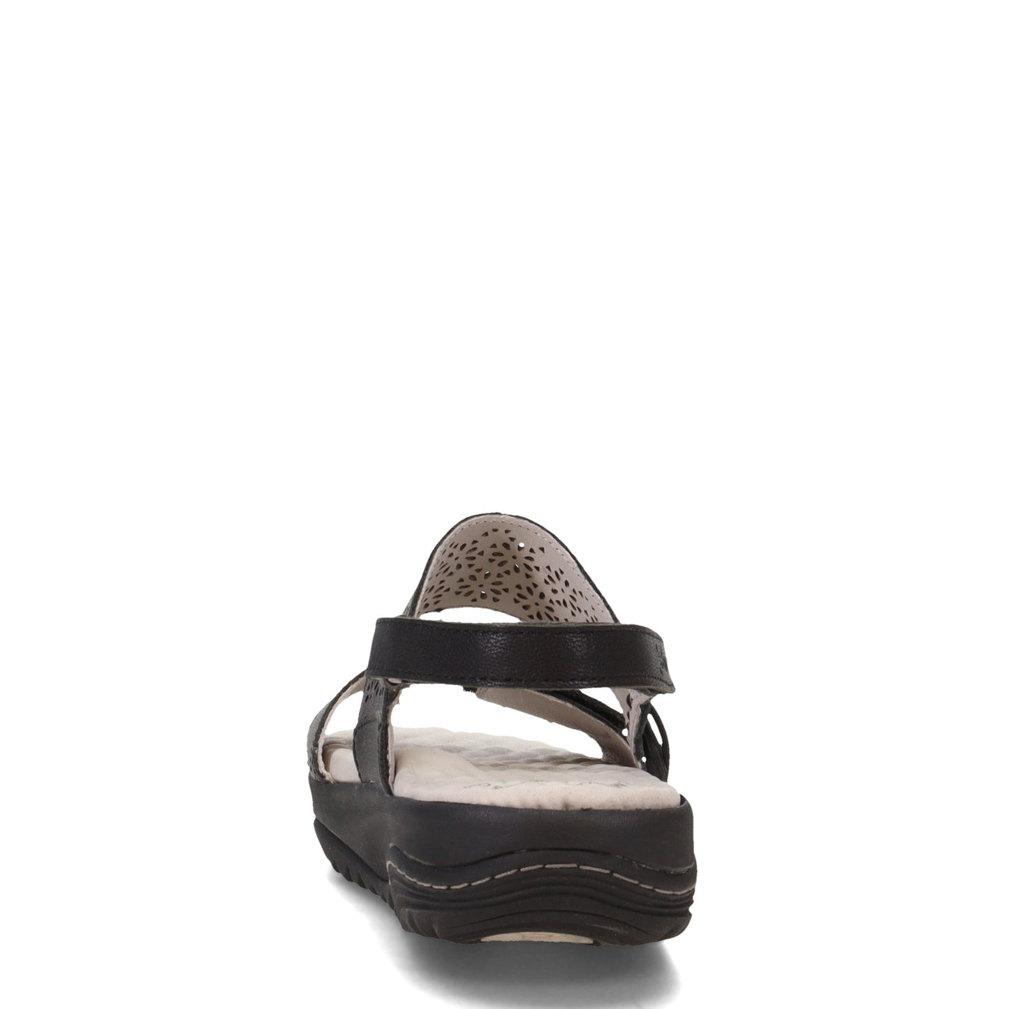 Peltz Shoes Women's Jambu Alba Sandal BLACK J1ALB01