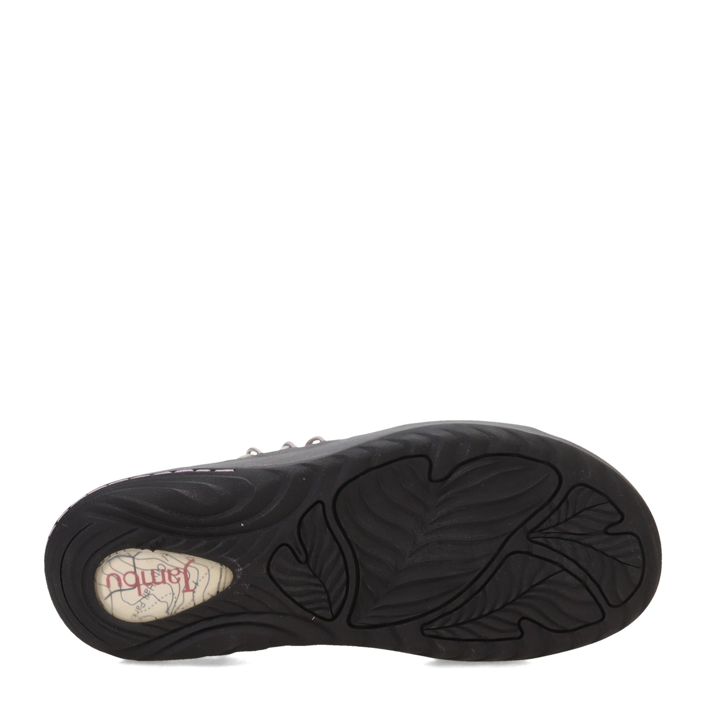 Peltz Shoes Women's Jambu Alba Sandal GUNMETAL J1ALB56