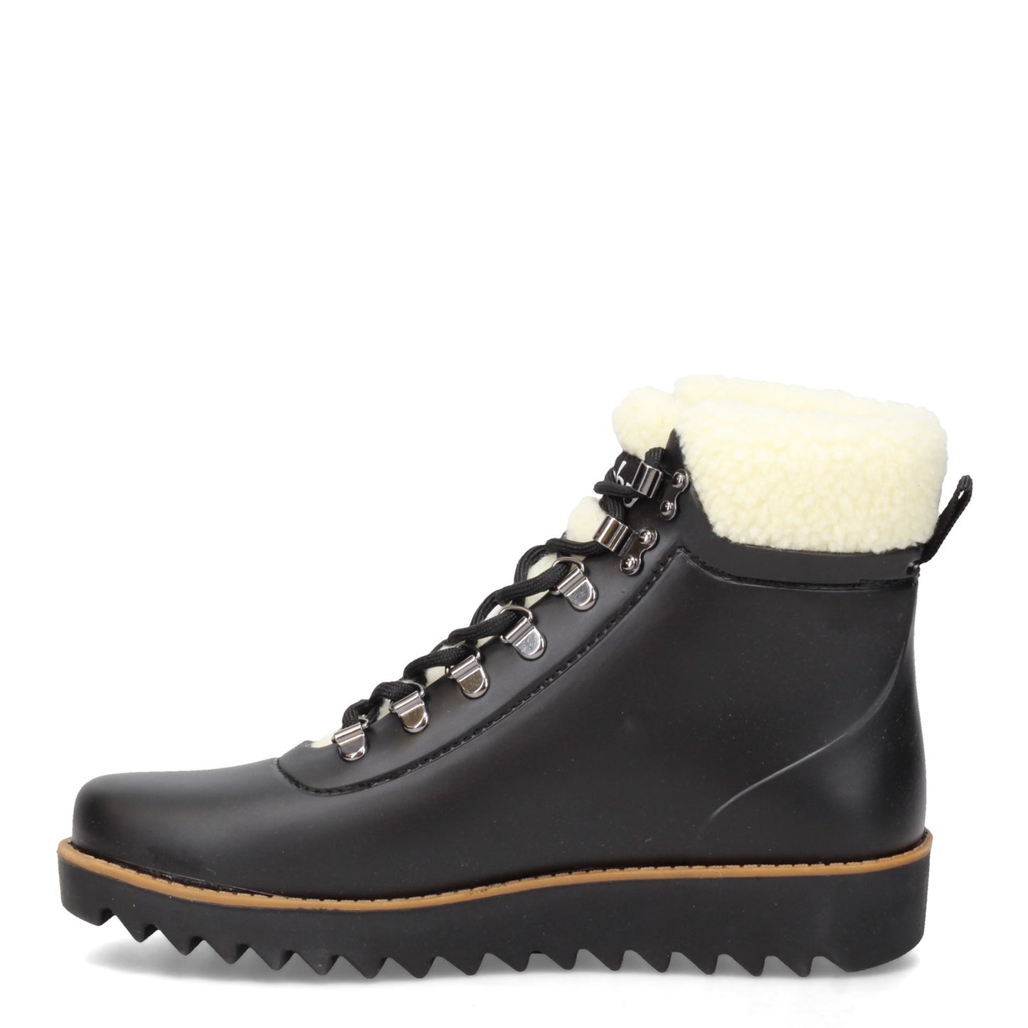Peltz Shoes Women's Jambu Rainey-Hiker Boot BLACK / WHITE J1RIK91