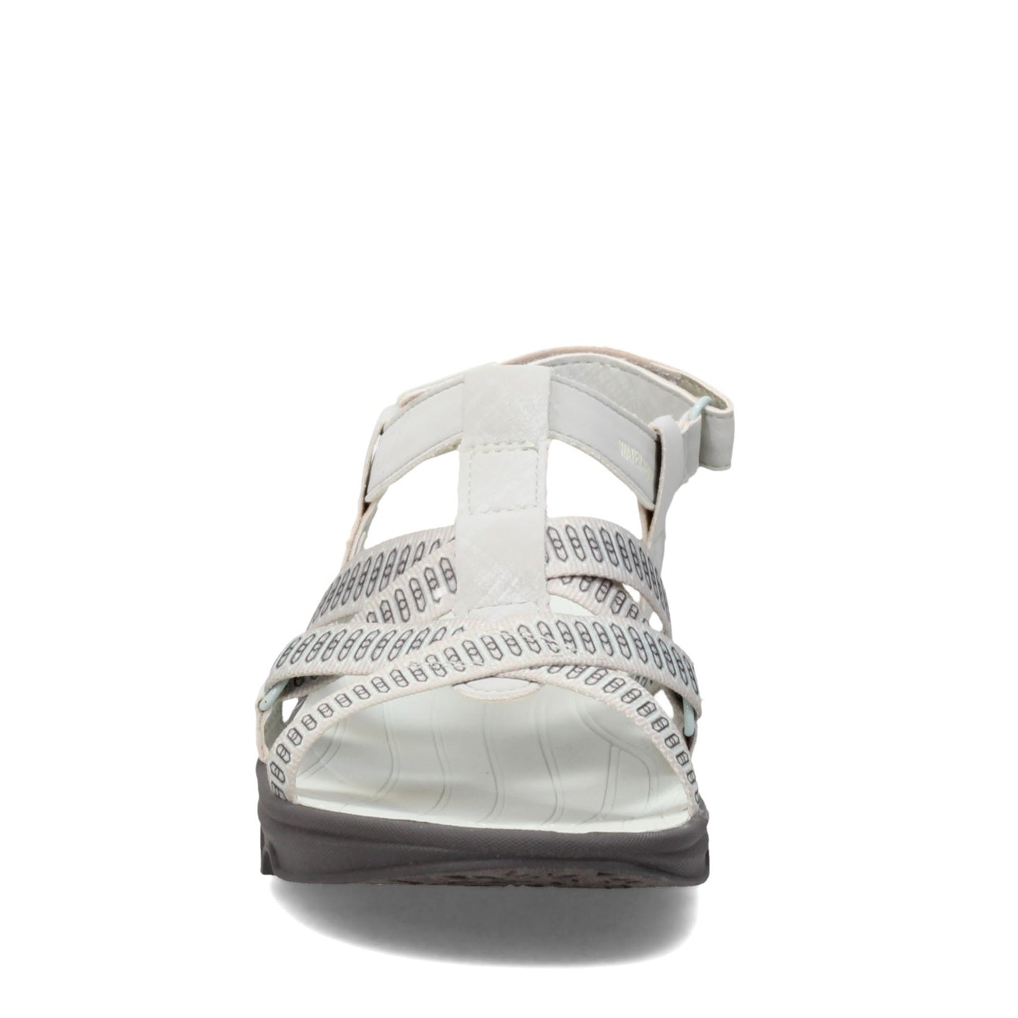 Peltz Shoes Women's Jambu Bay Water Ready Sandal GRAY J2BAY65