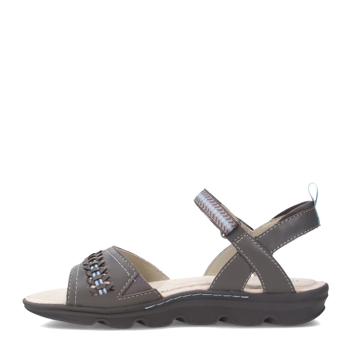 Peltz Shoes Women's Jambu Monaco Sandal GRAY J2MON19