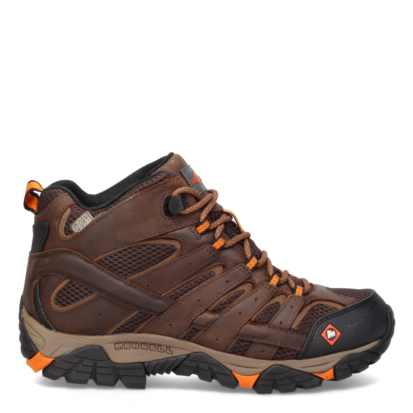 Peltz Shoes Men's Merrell Moab Vertex Mid Waterproof SR - Wide Width CLAY J31239W