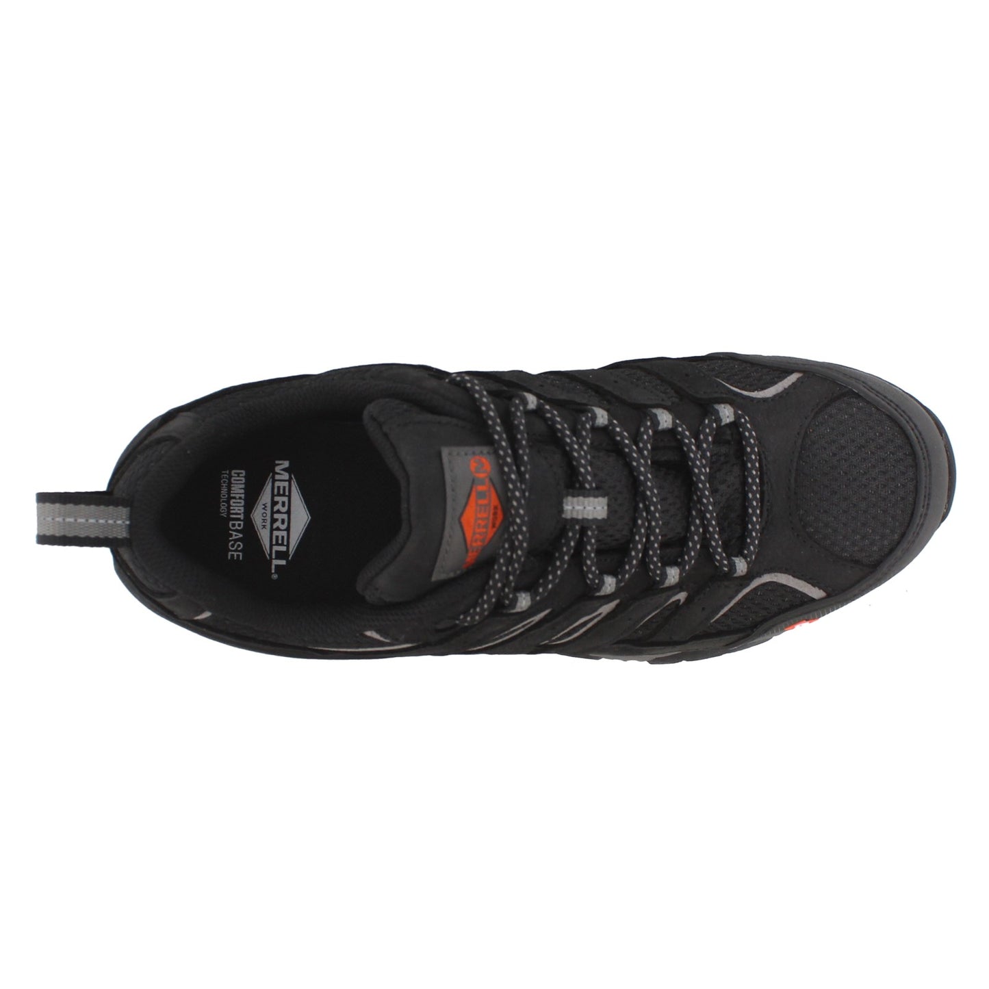 Peltz Shoes Men's Merrell Moab Vertex Vent Comp Toe - Wide Width BLACK J36461W