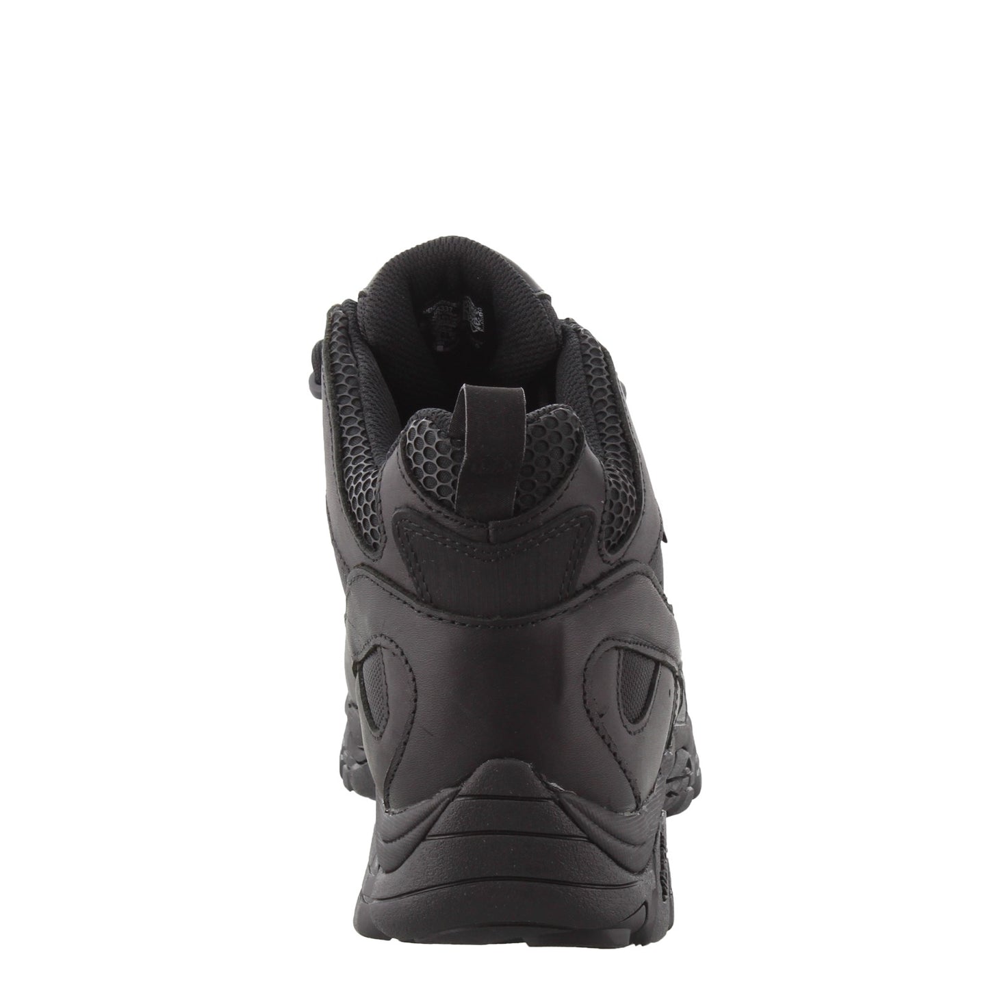 Peltz Shoes Men's Merrell Moab 2 Mid Tactical Response Waterproof Boot - Wide Width BLACK J45337W