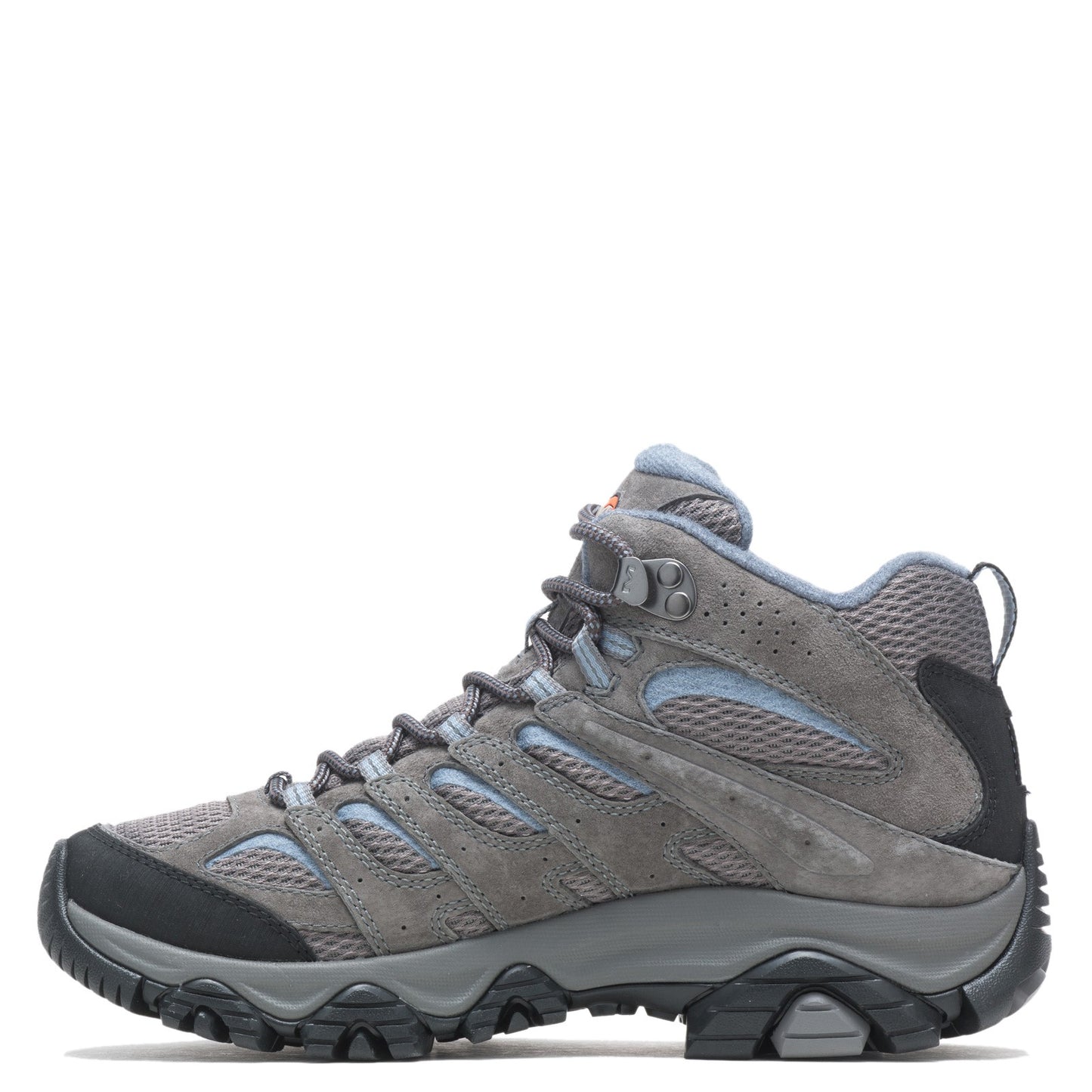 Peltz Shoes Women's Merrell Moab 3 Mid Hiking Boot - Wide Width GRANITE J500162W
