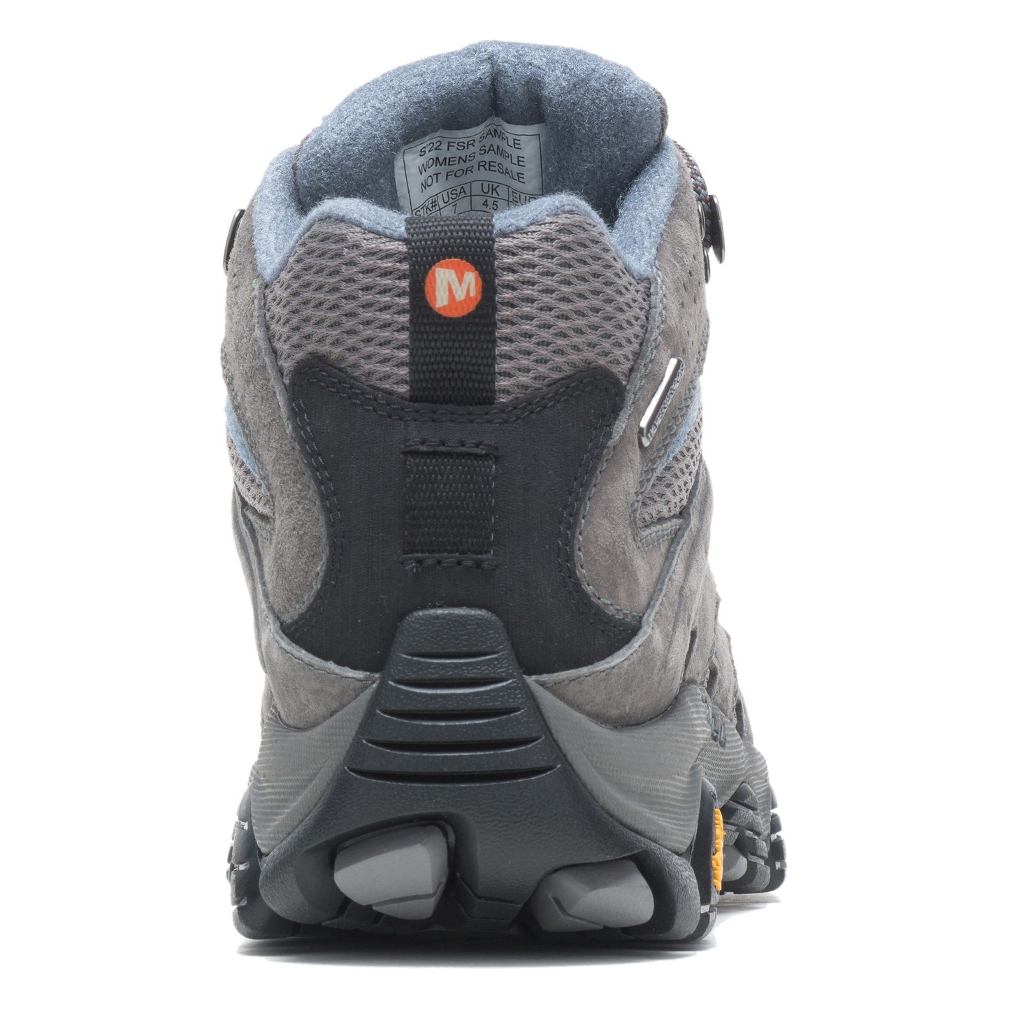 Peltz Shoes Women's Merrell Moab 3 Mid Hiking Boot - Wide Width GRANITE J500162W