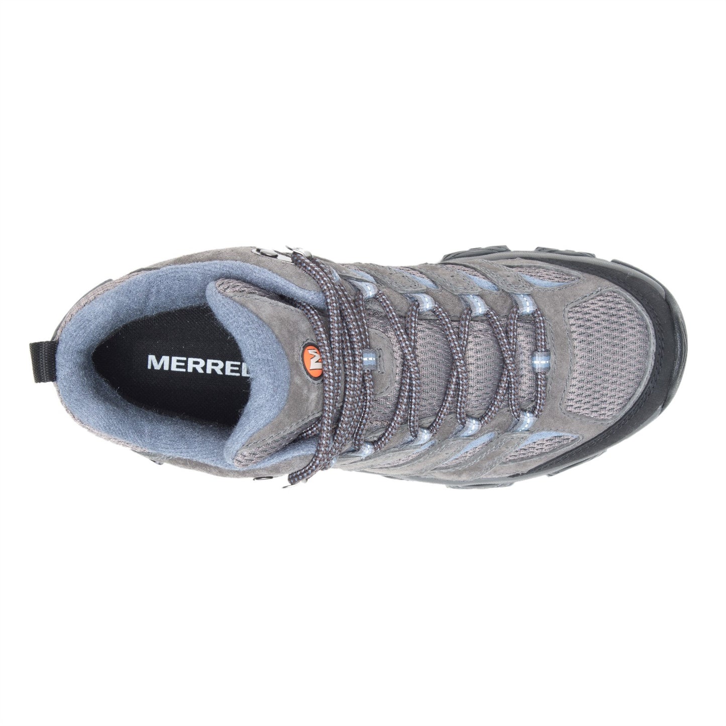 Peltz Shoes Women's Merrell Moab 3 Mid Hiking Boot - Wide Width GRANITE J500162W
