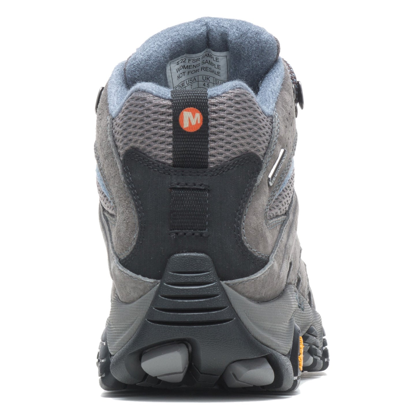 Peltz Shoes Women's Merrell Moab 3 Mid Waterproof Hiking Boot GRANITE J500162