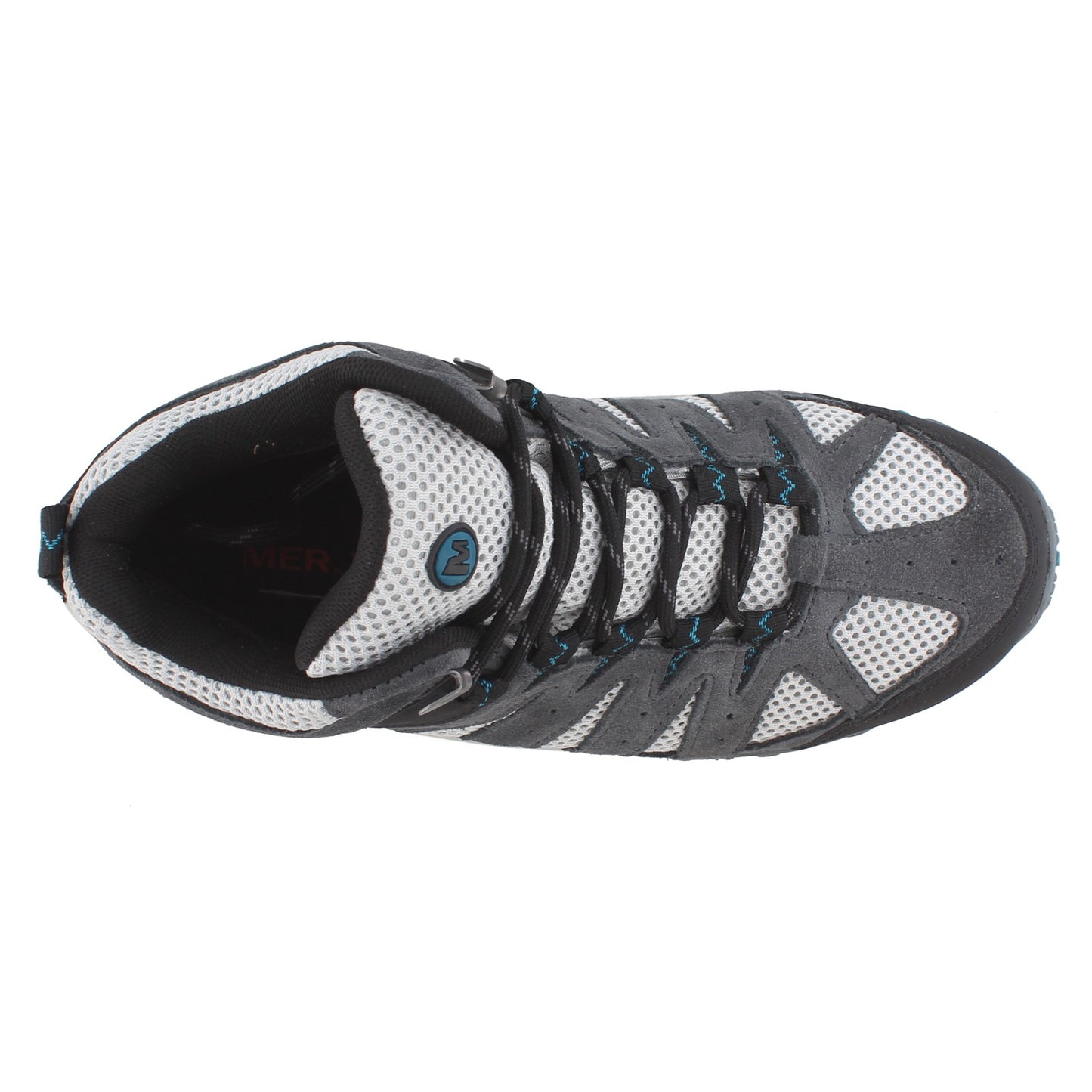 Peltz Shoes Women's Merrell Accentor Waterproof Mid Ventilator Hiking Boots CASTLEROCK J52866
