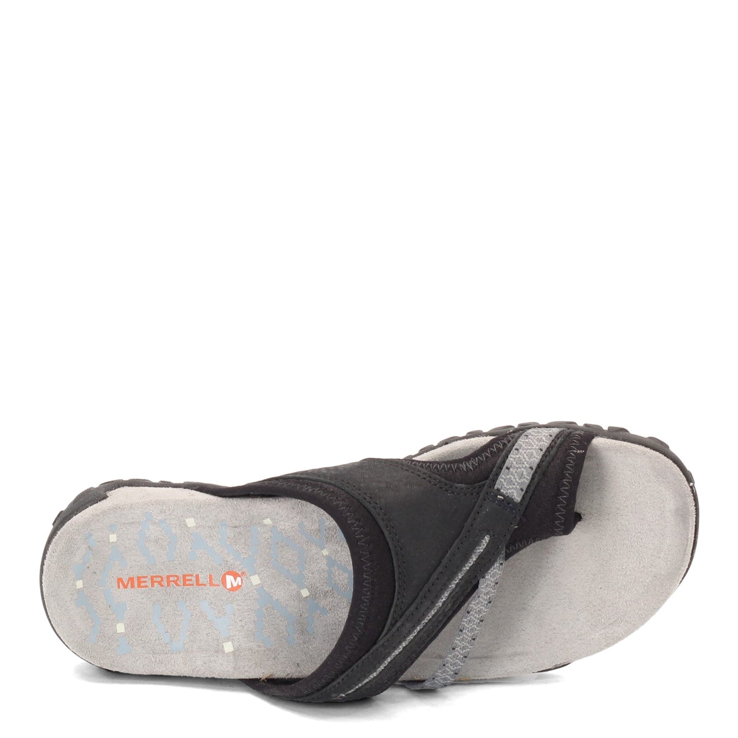 Peltz Shoes Women's Merrell Terran Post II Sandal BLACK J55328