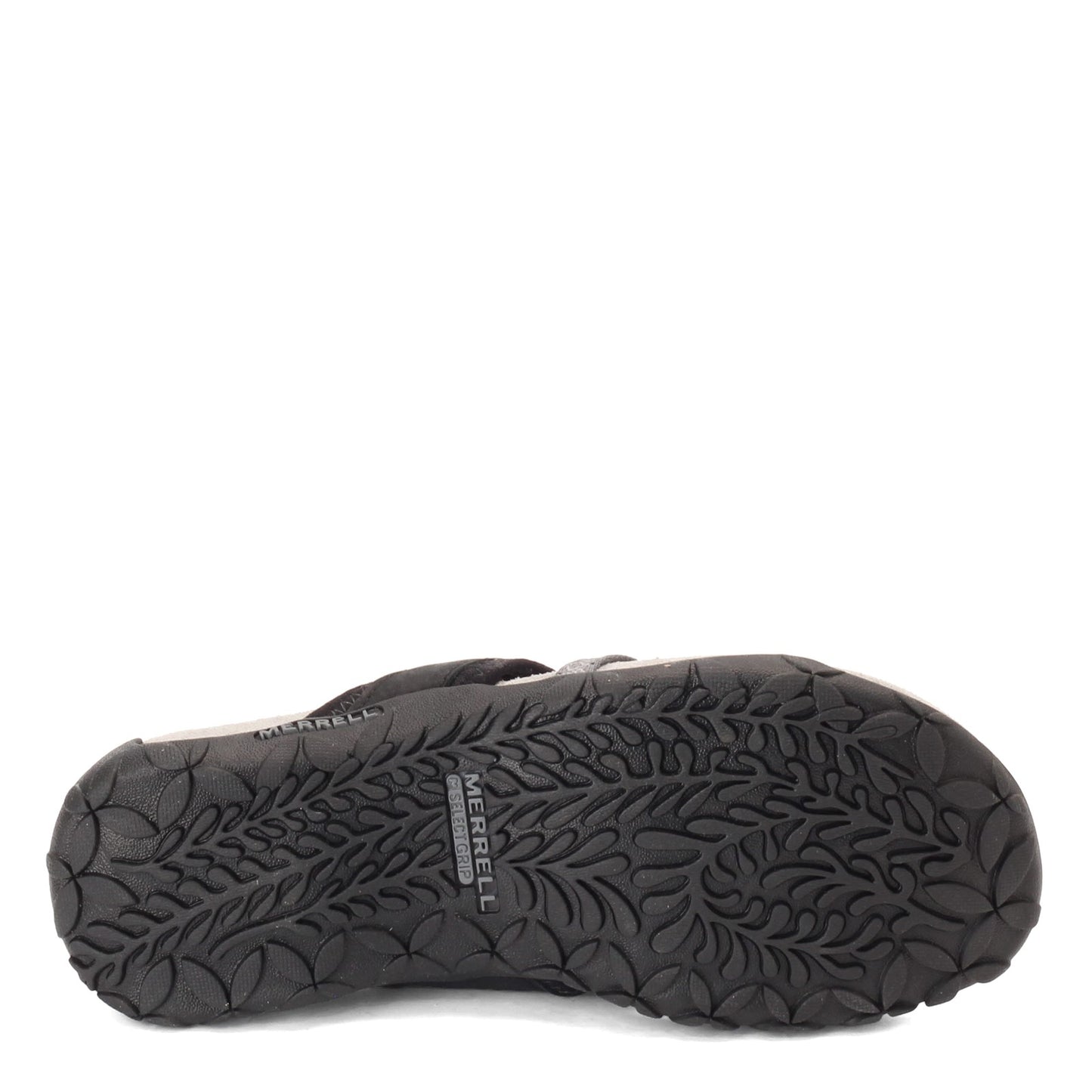 Peltz Shoes Women's Merrell Terran Post II Sandal BLACK J55328