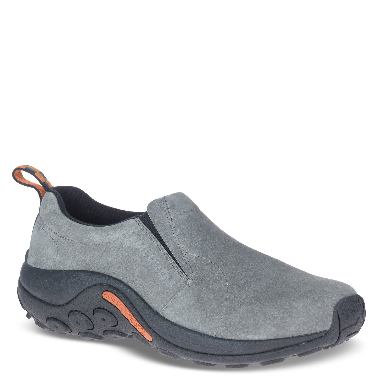 Peltz Shoes Men's Merrell Jungle Moc Slip-On PEWTER J60805