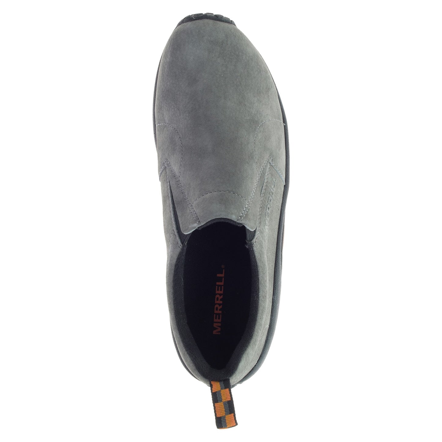 Peltz Shoes Men's Merrell Jungle Moc Slip-On PEWTER J60805