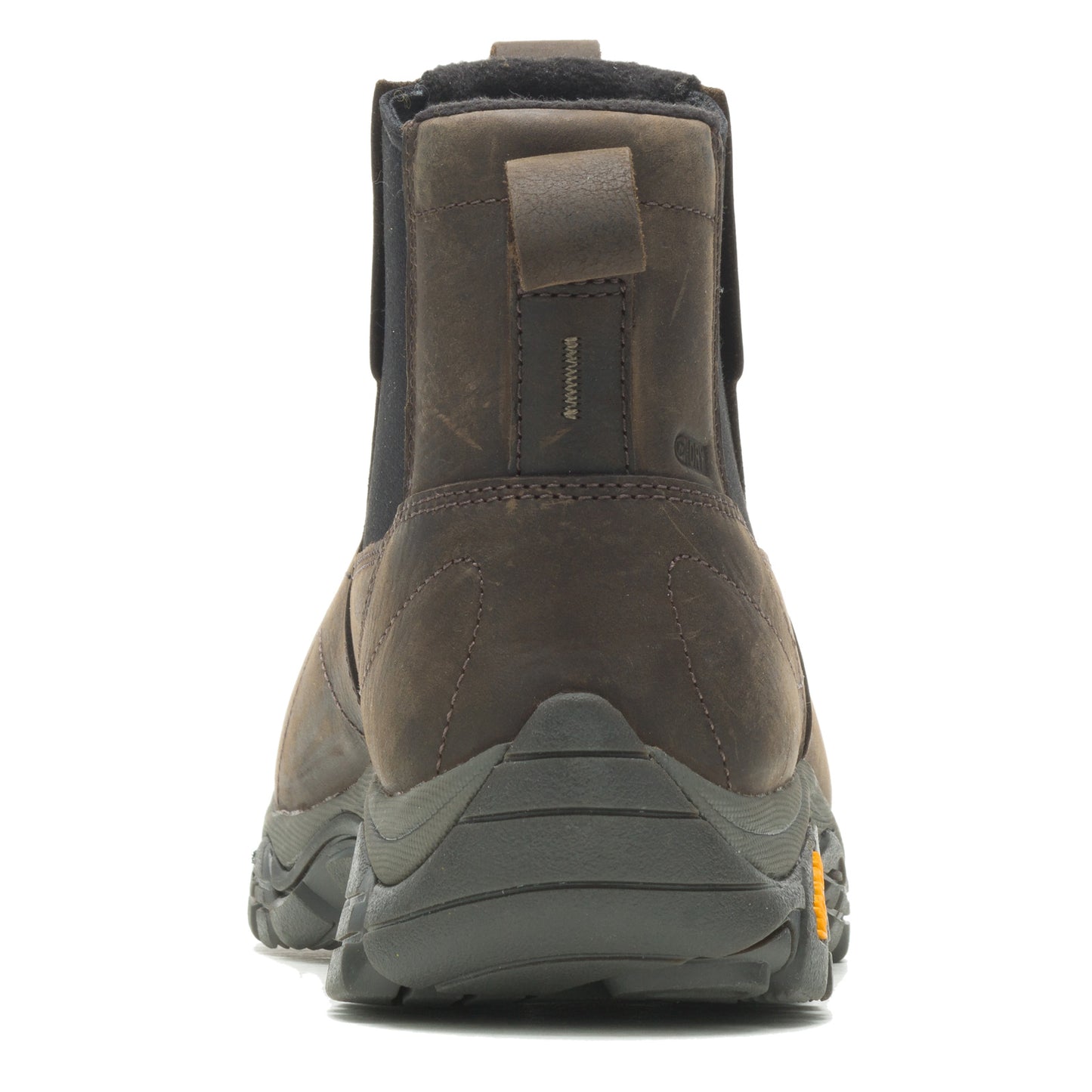 Peltz Shoes Men's Merrell Moab Adventure Chelsea Polar Waterproof Boot BROWN J88453