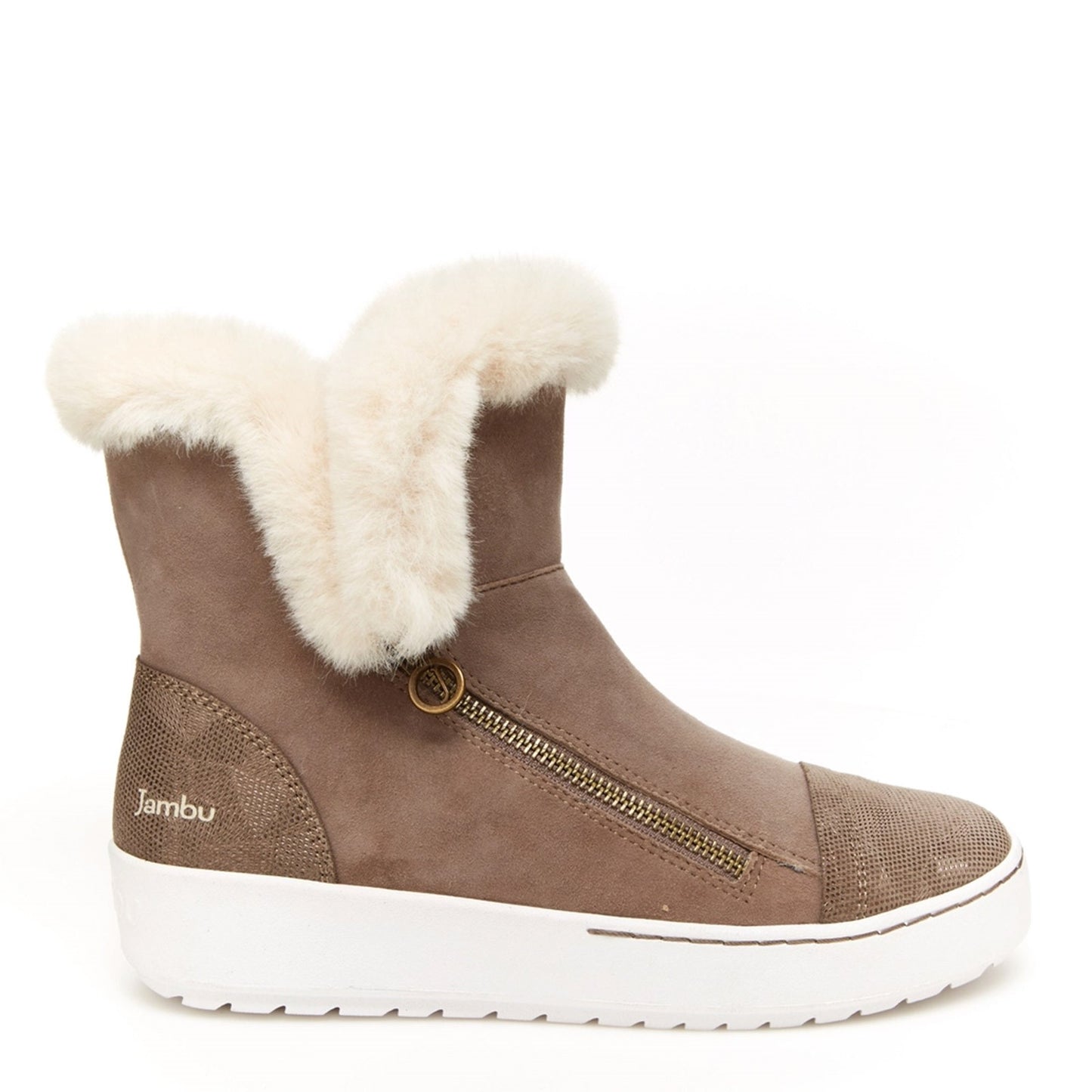 Peltz Shoes Women's Jambu Erica Boot TAUPE J9ECA54