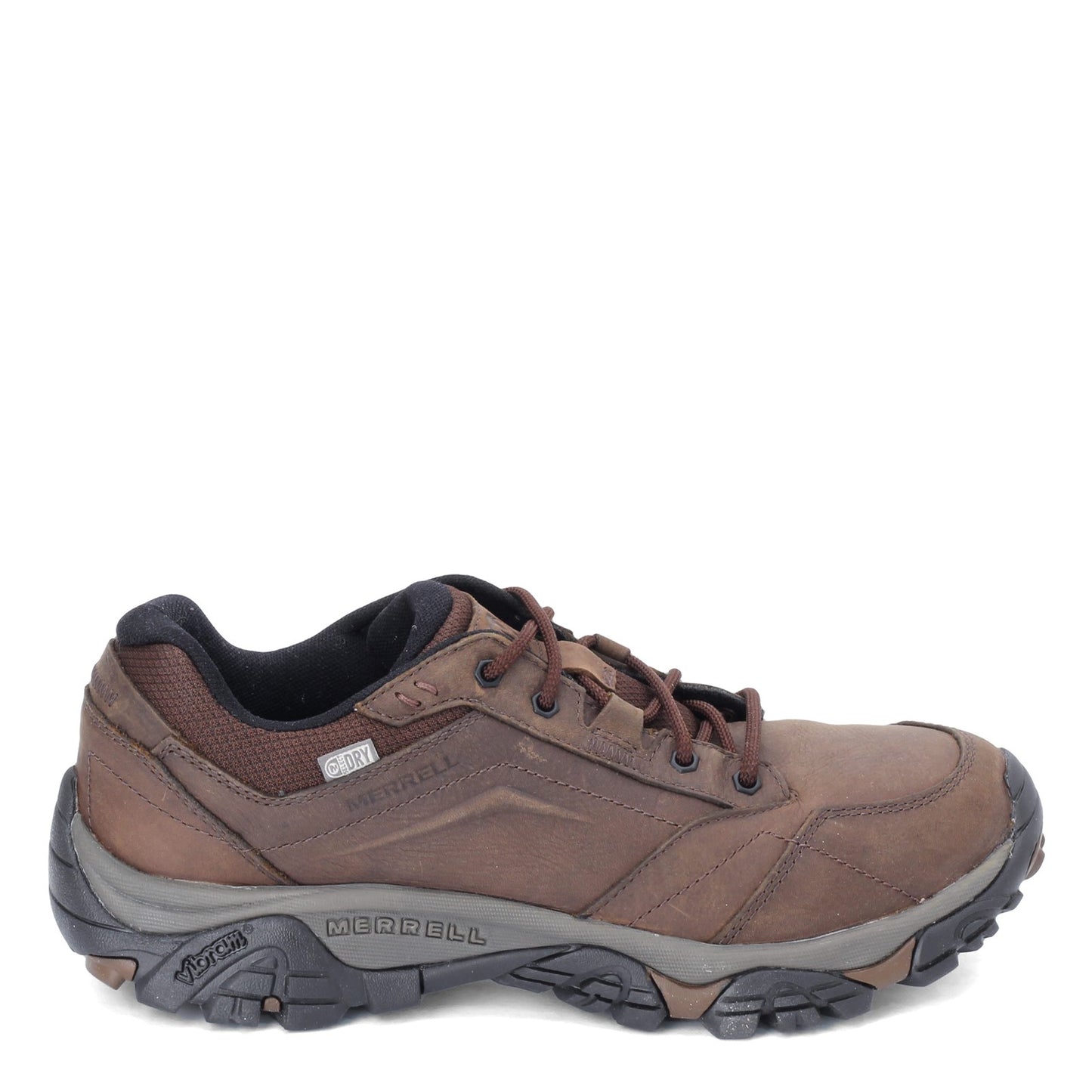 Peltz Shoes Men's Merrell Moab Adventure Lace Waterproof Hiking Shoe - Wide Width EARTH J91825W