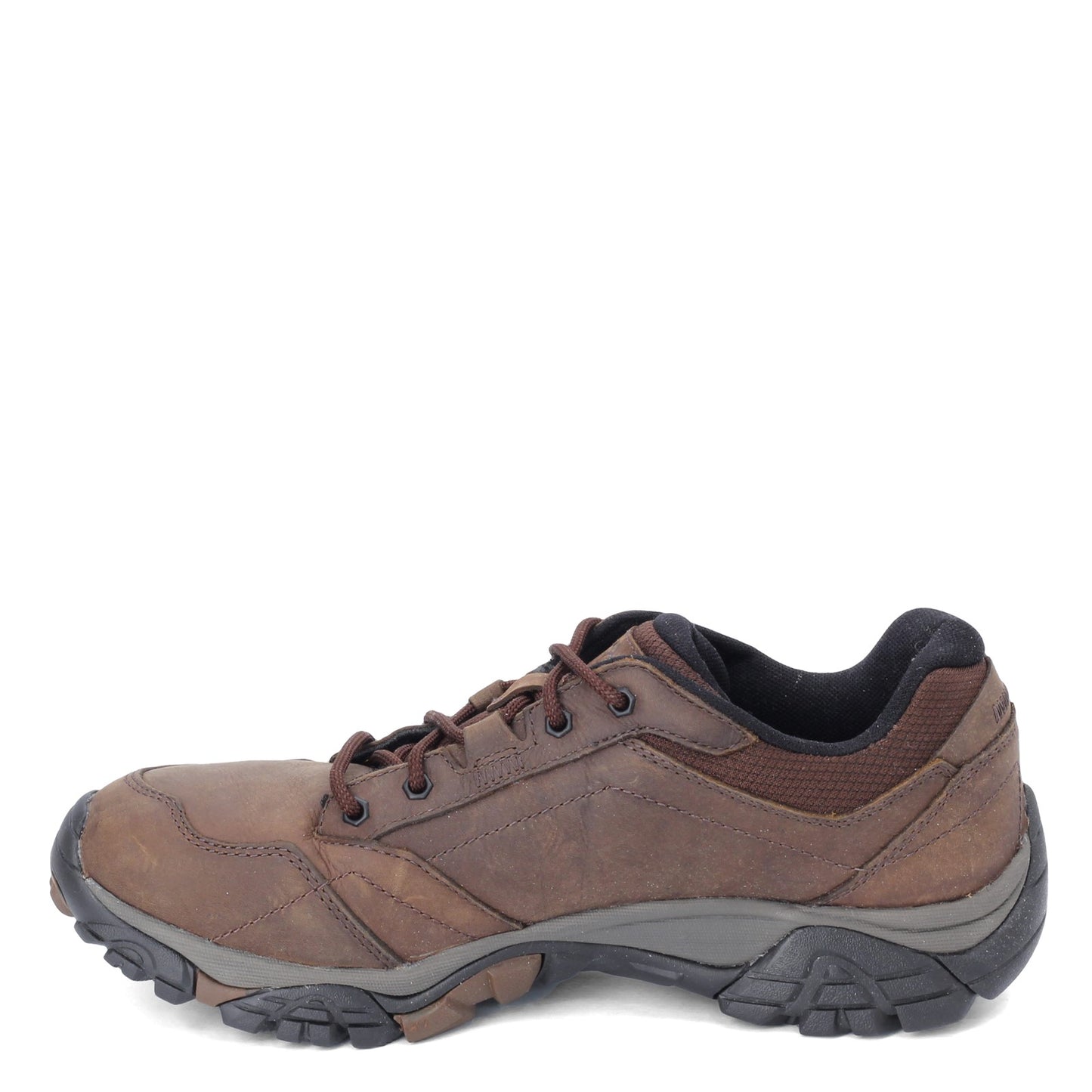 Peltz Shoes Men's Merrell Moab Adventure Lace Waterproof Hiking Shoe - Wide Width EARTH J91825W