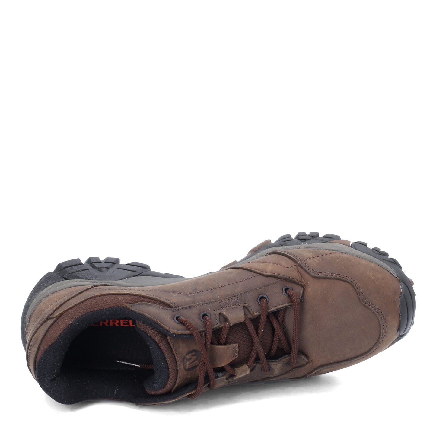 Peltz Shoes Men's Merrell Moab Adventure Lace Waterproof Hiking Shoe - Wide Width EARTH J91825W