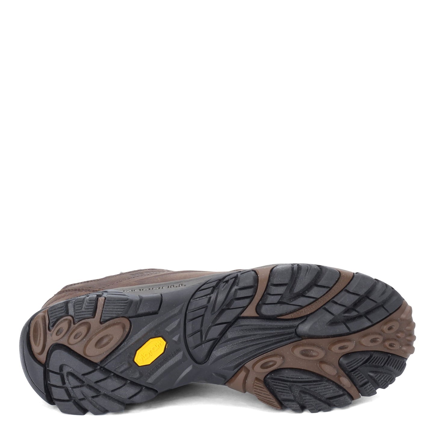 Peltz Shoes Men's Merrell Moab Adventure Lace Waterproof Hiking Shoe - Wide Width EARTH J91825W